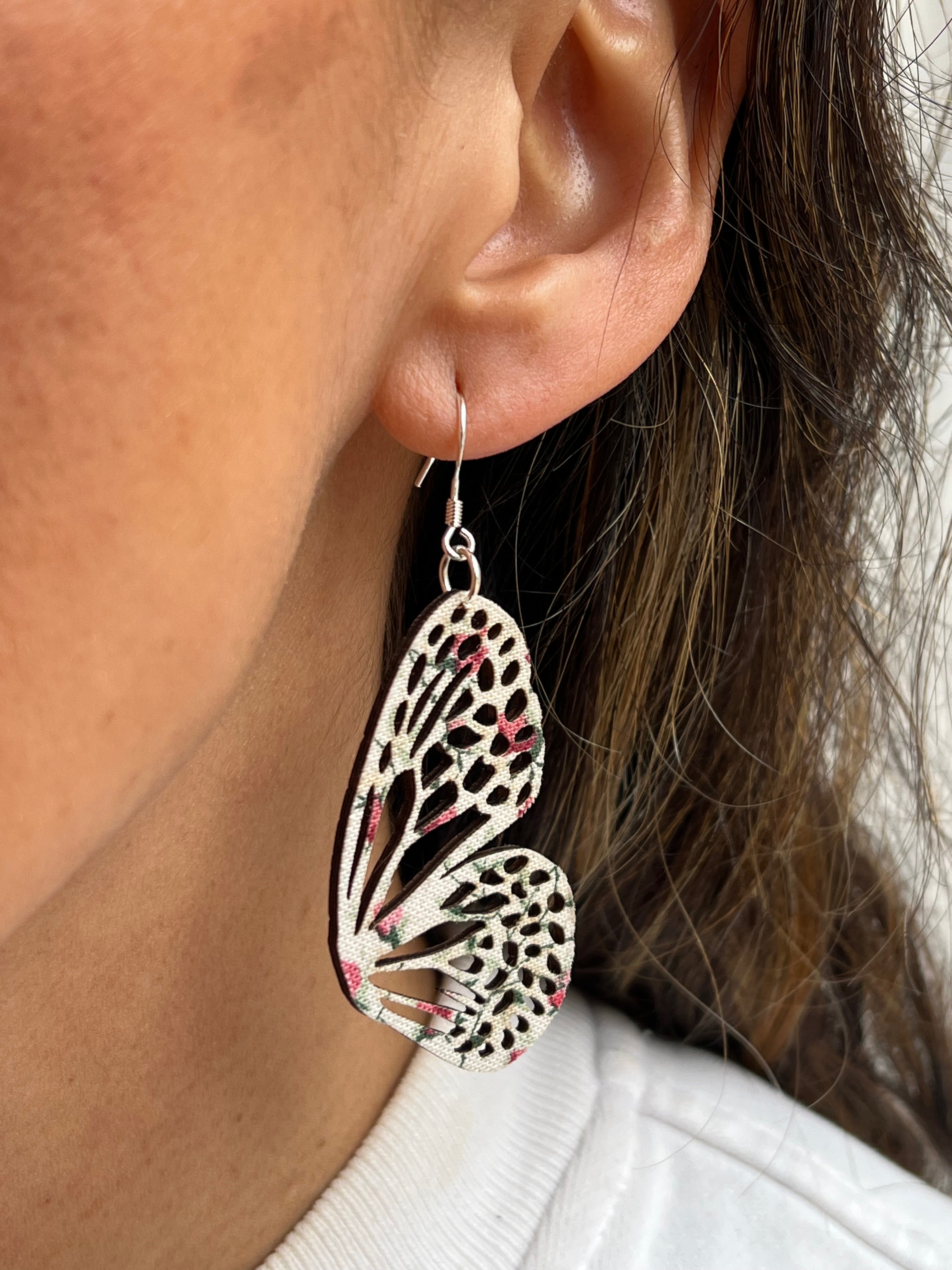 Rosalia Wings Butterfly Earrings