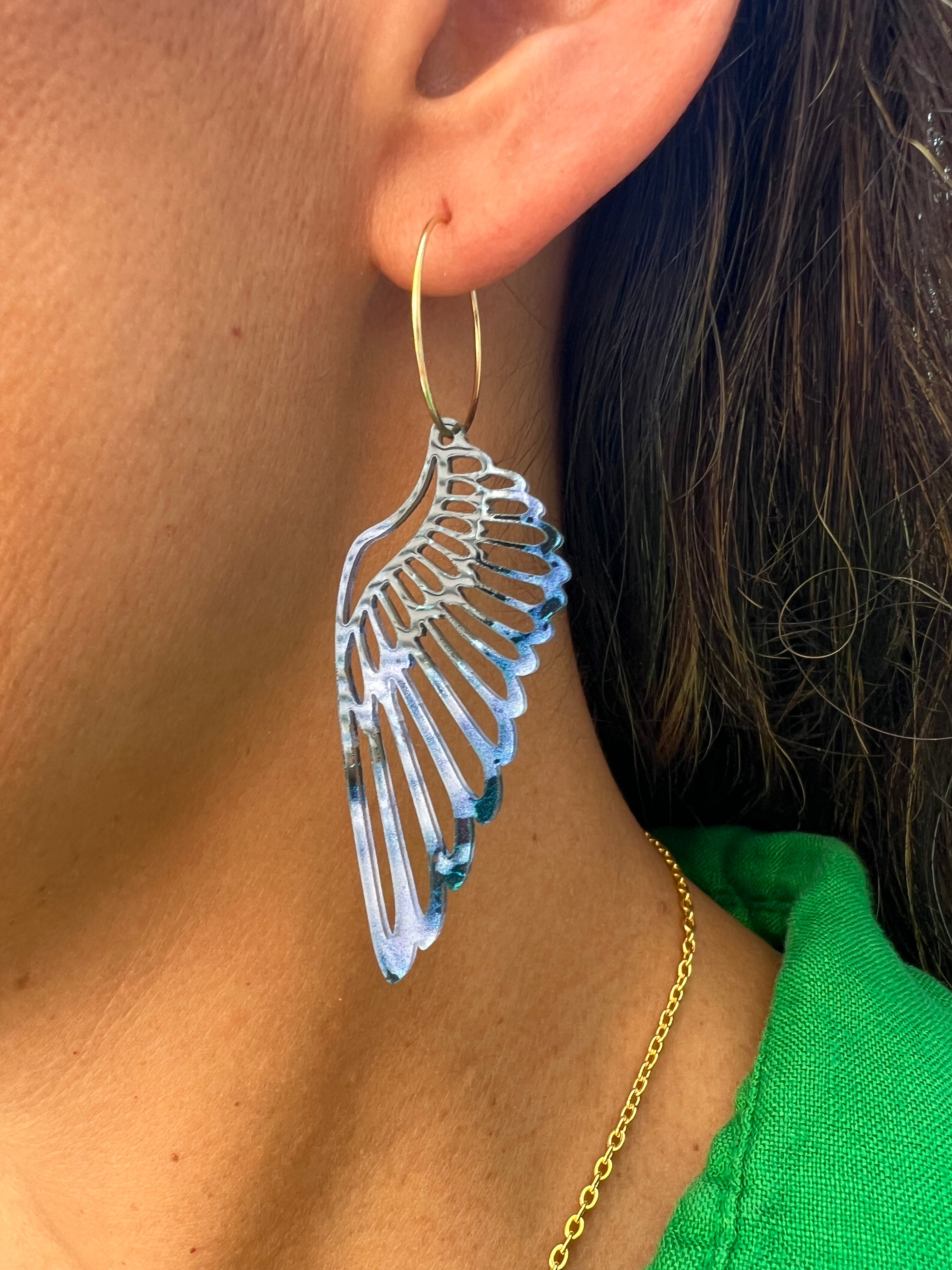 Ocean Angel Wing Earrings