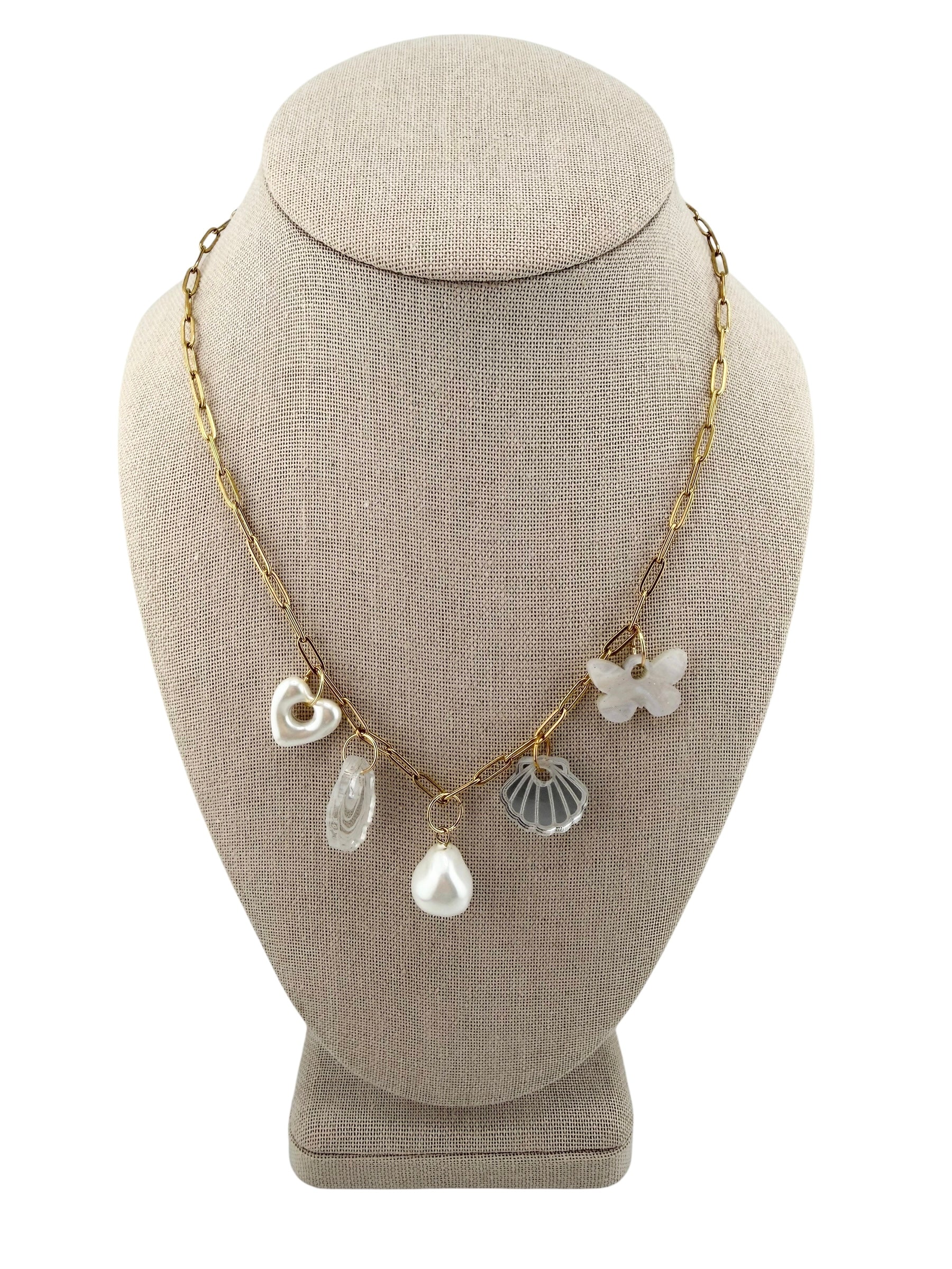 White Sands Charm Necklace