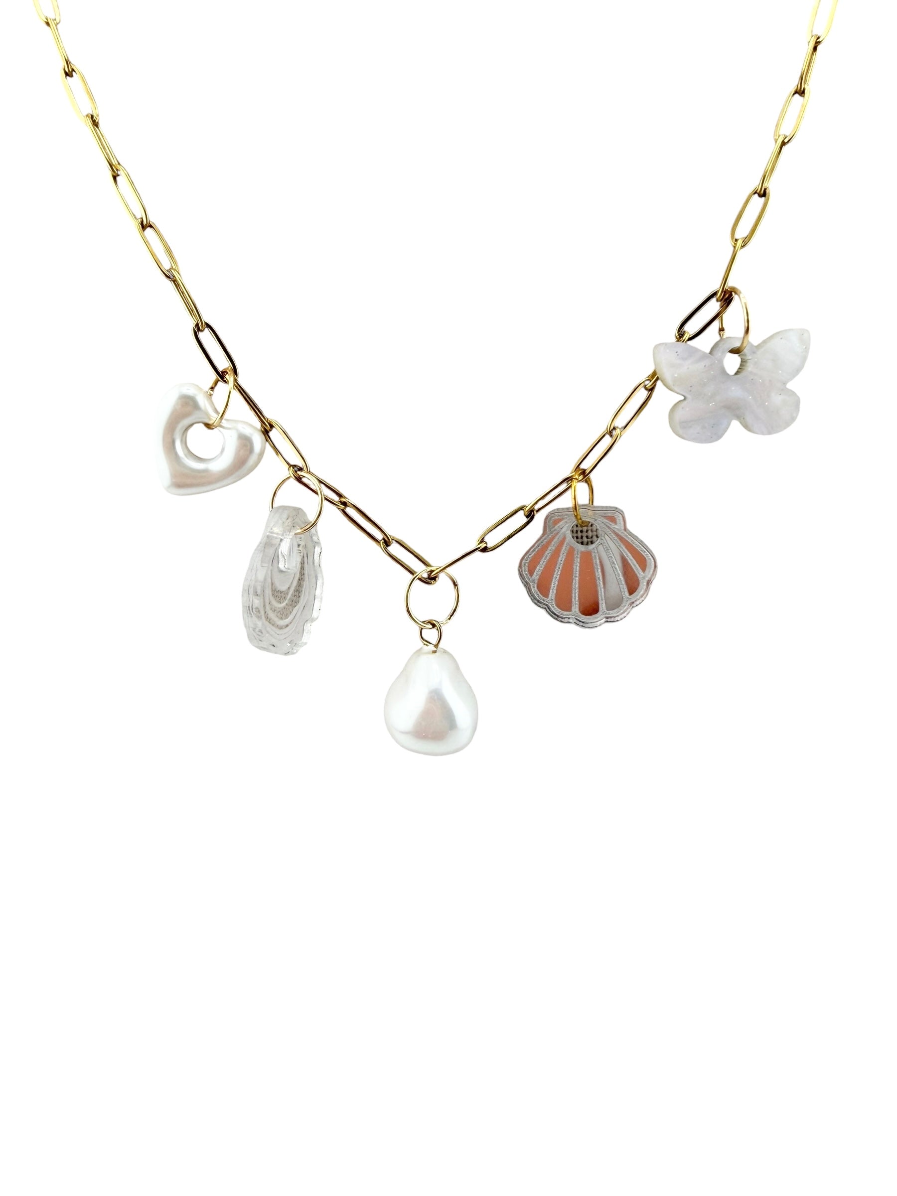 White Sands Charm Necklace