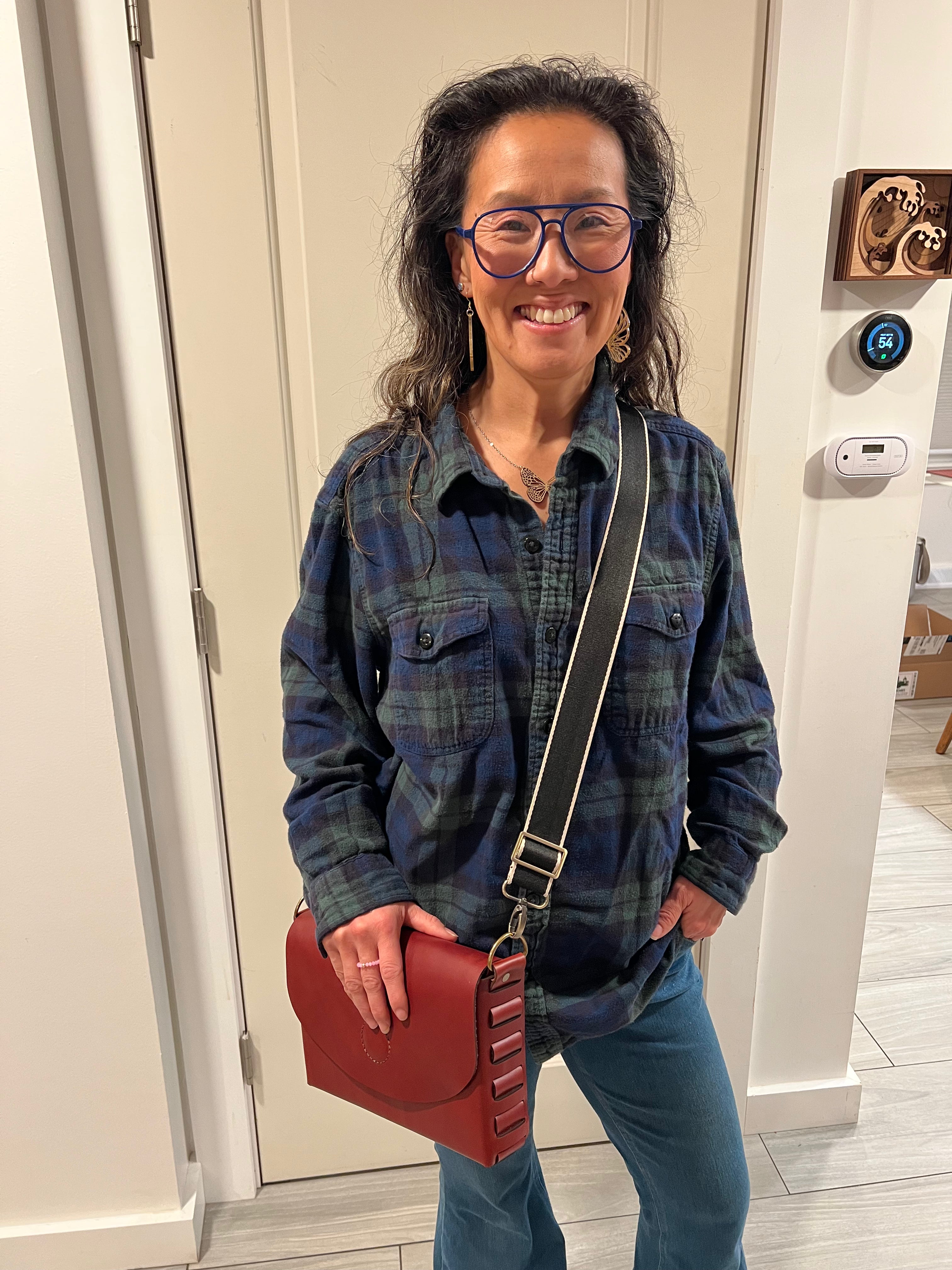 Leather Crossbody Bag