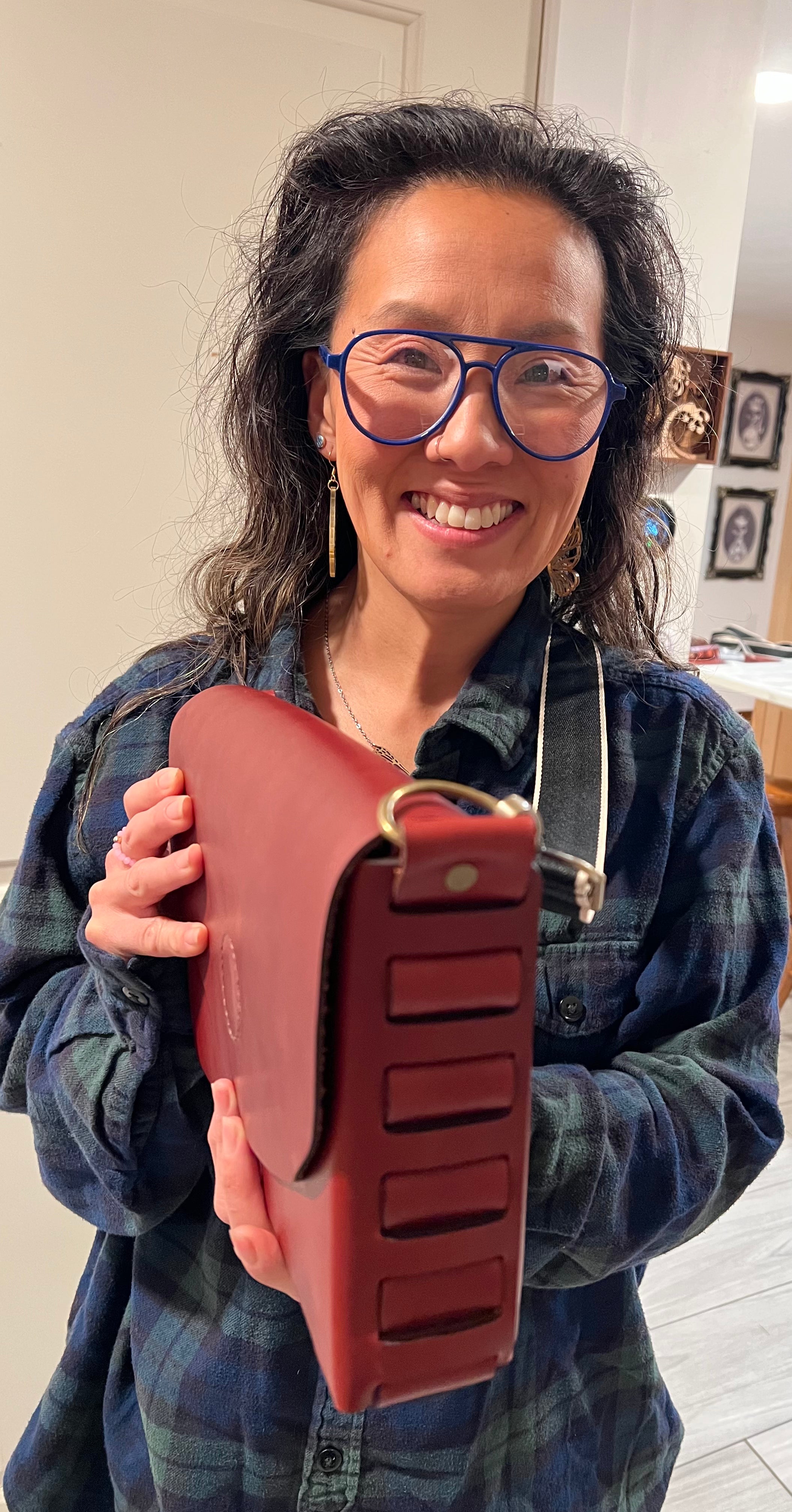 Leather Crossbody Bag