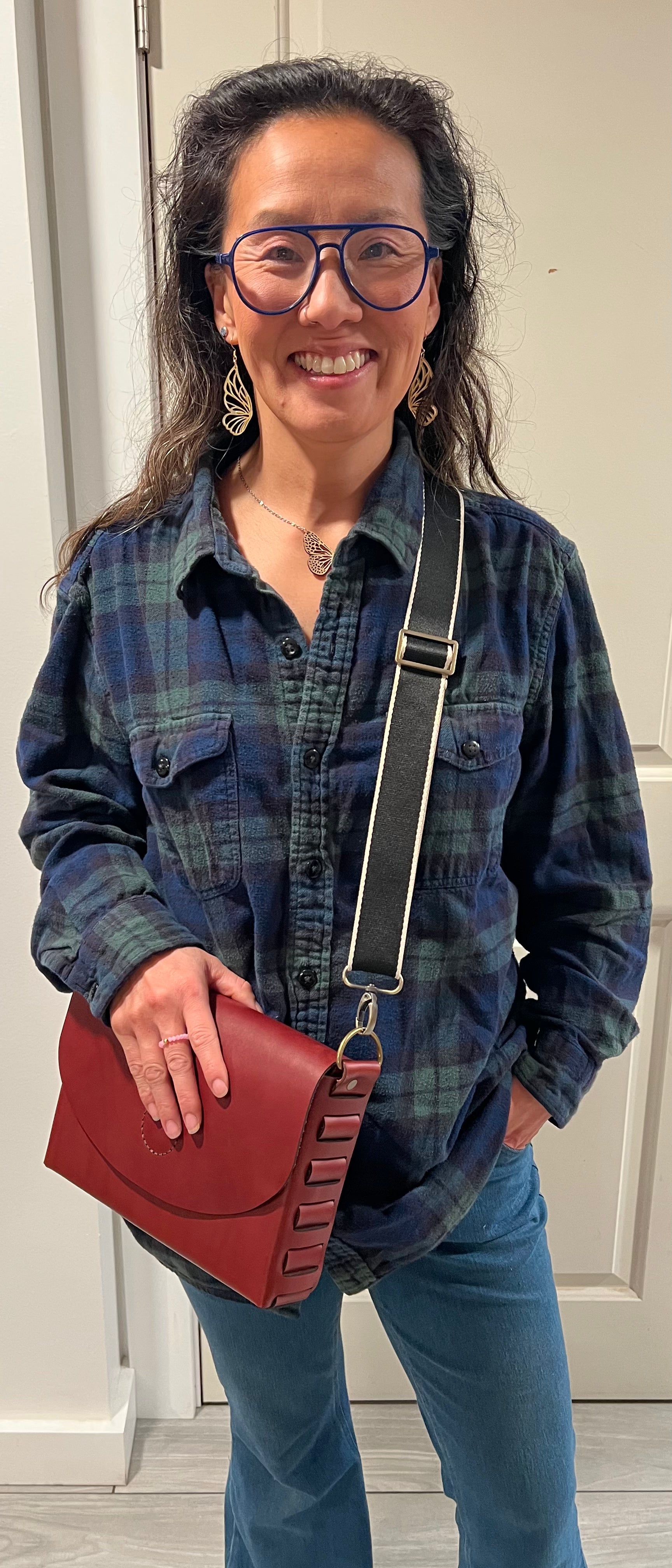 Leather Crossbody Bag