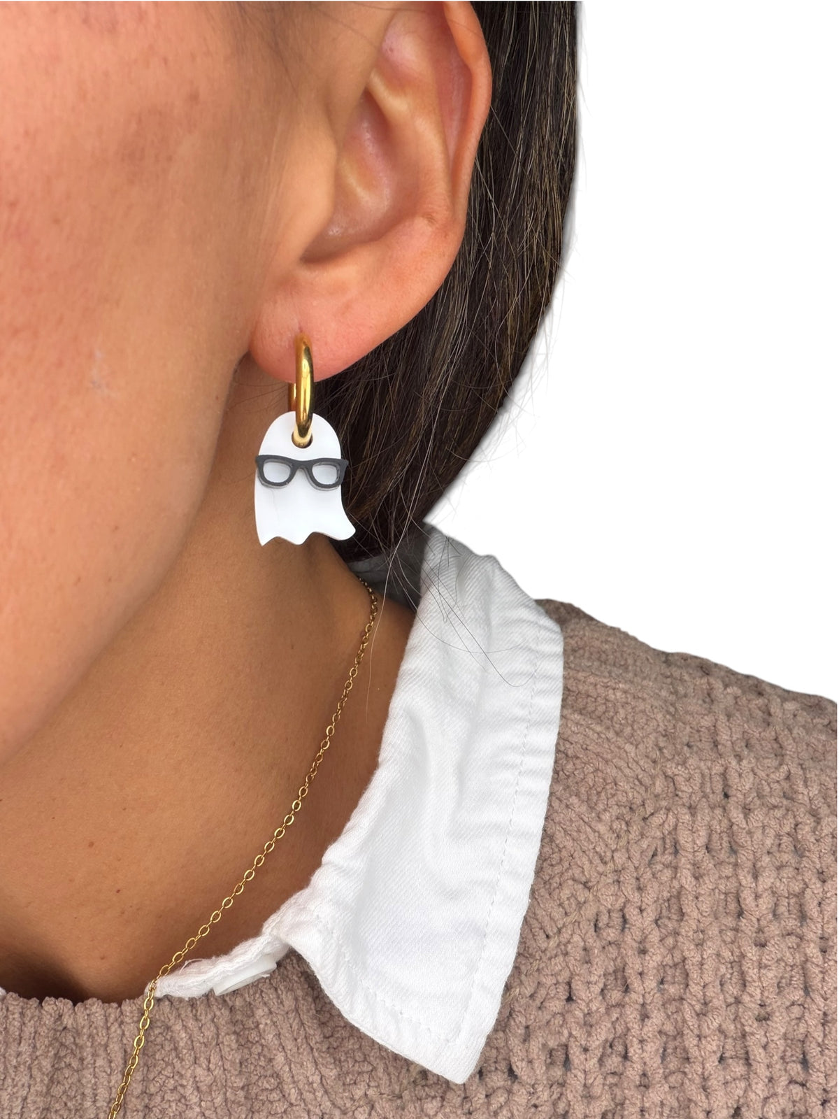 Fall + Halloween Charm Starter Set-One Pair of Hoops + Two Pairs of Charms