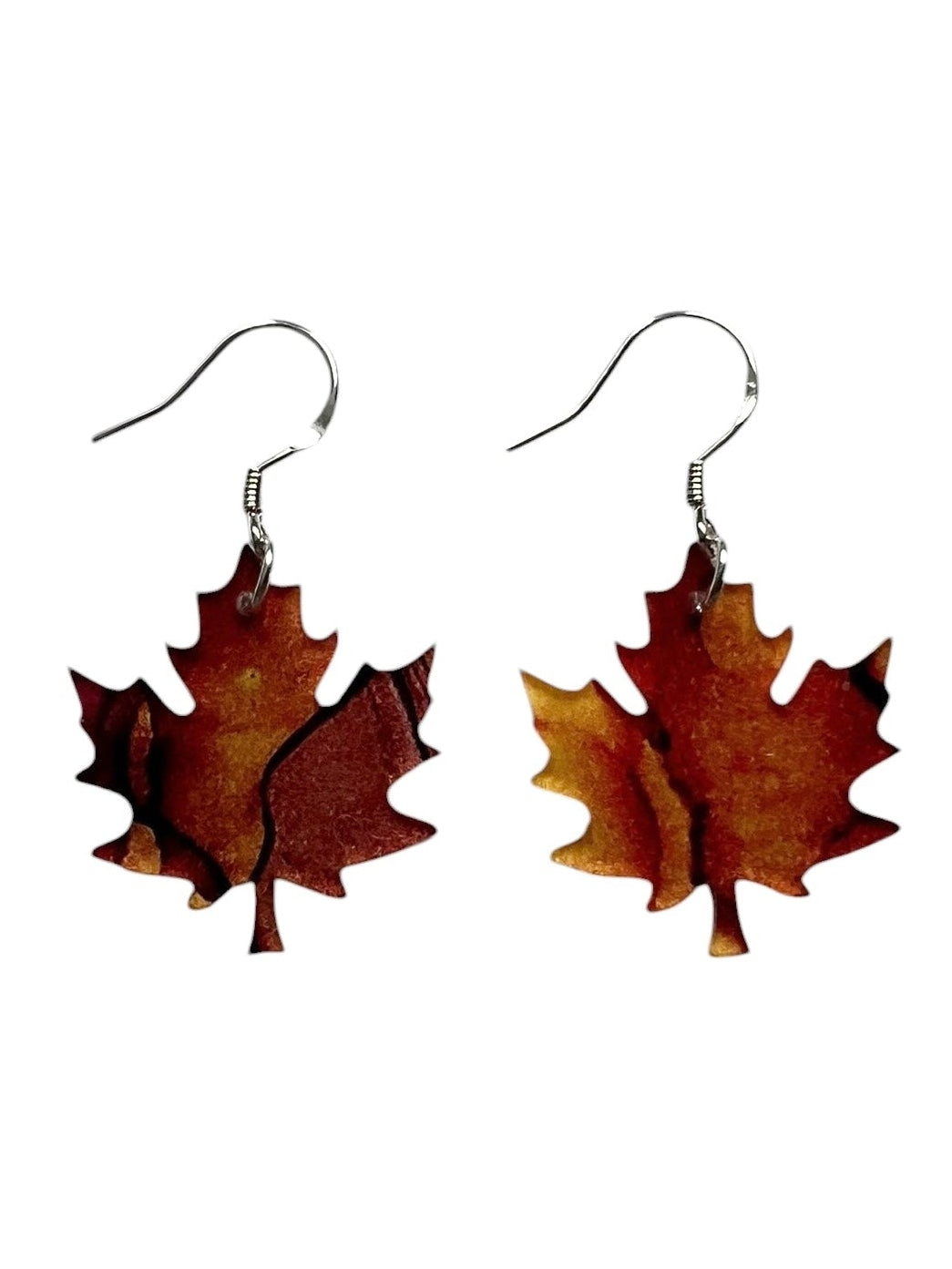 Autumn Maple Dangle Earrings