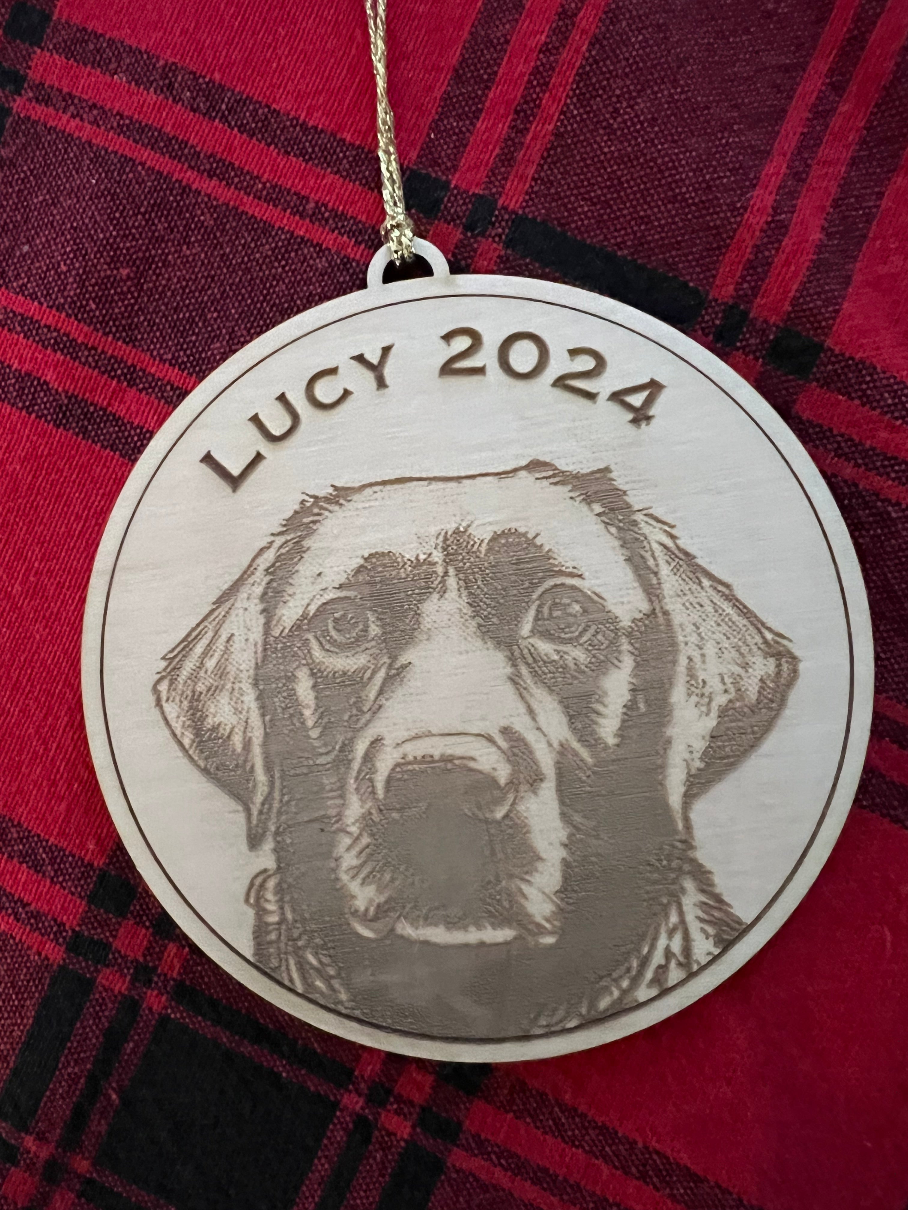 Personalized Pet Ornament