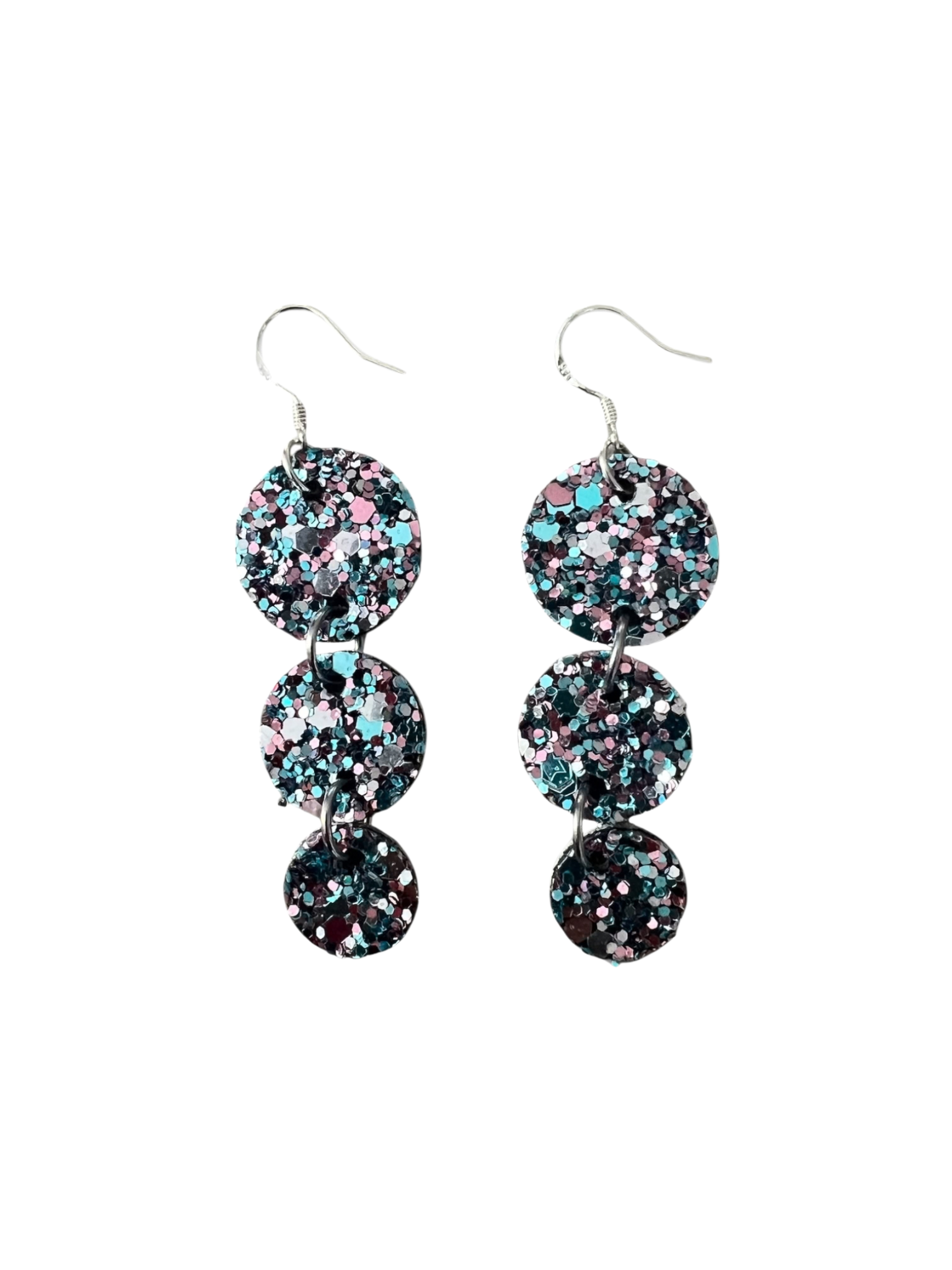 Mermaid Sparkle Trio Earrings