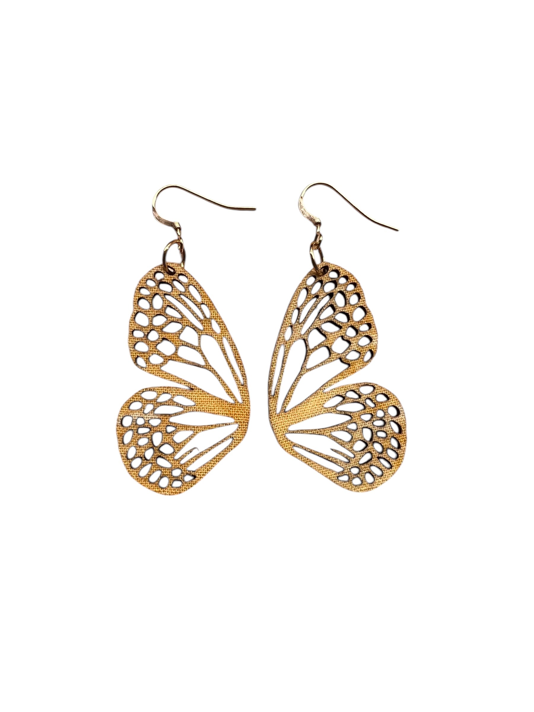 Yellow Batik Butterfly Wing