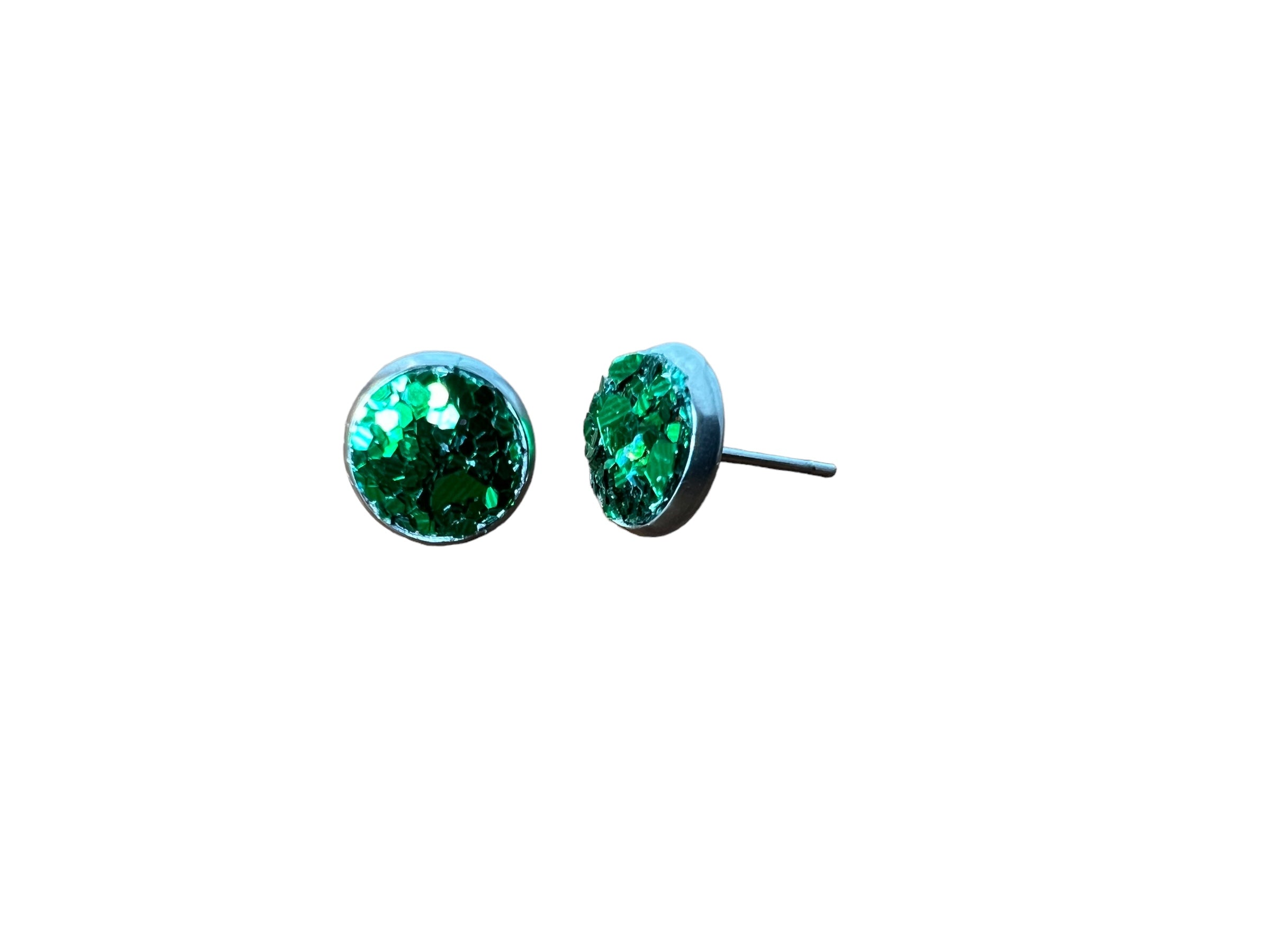 Sparkle Stud Earrings-Three Sizes!