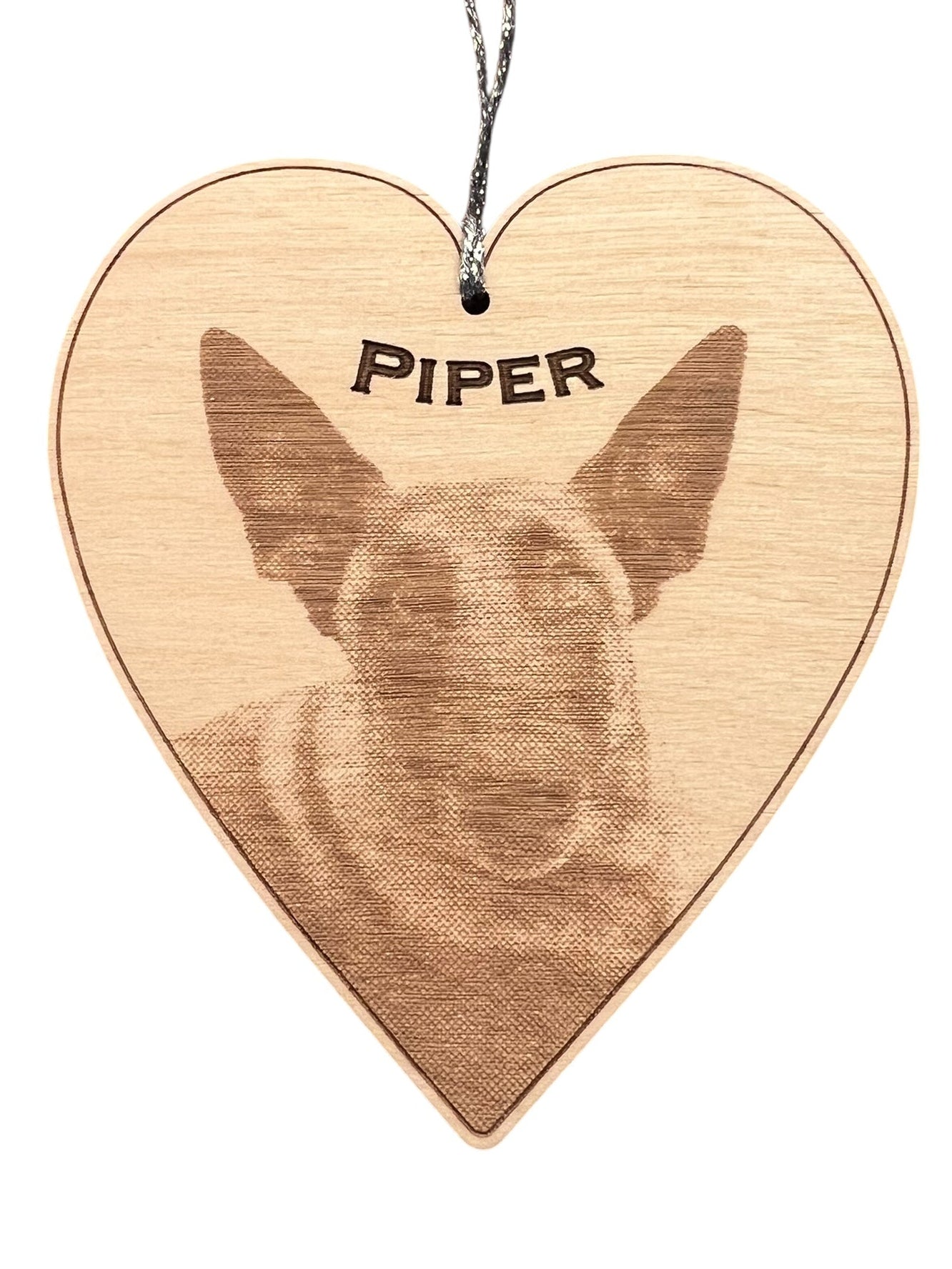 Personalized Heart Ornament