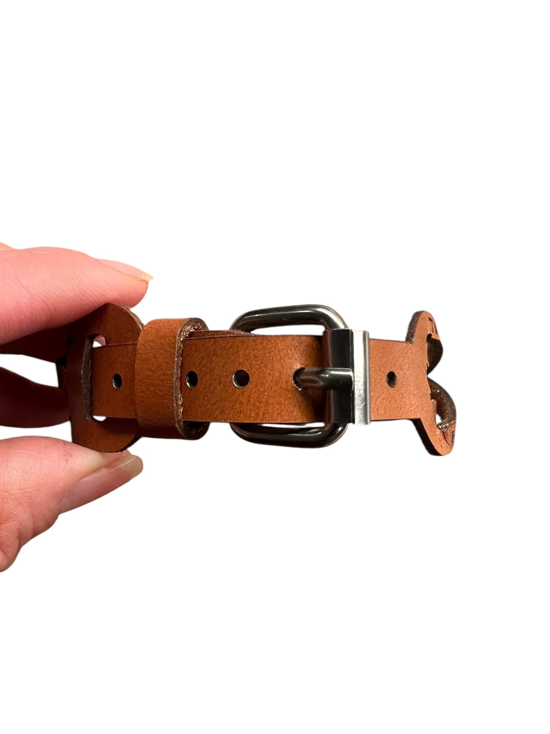 Personalized Braided Leather Cuff