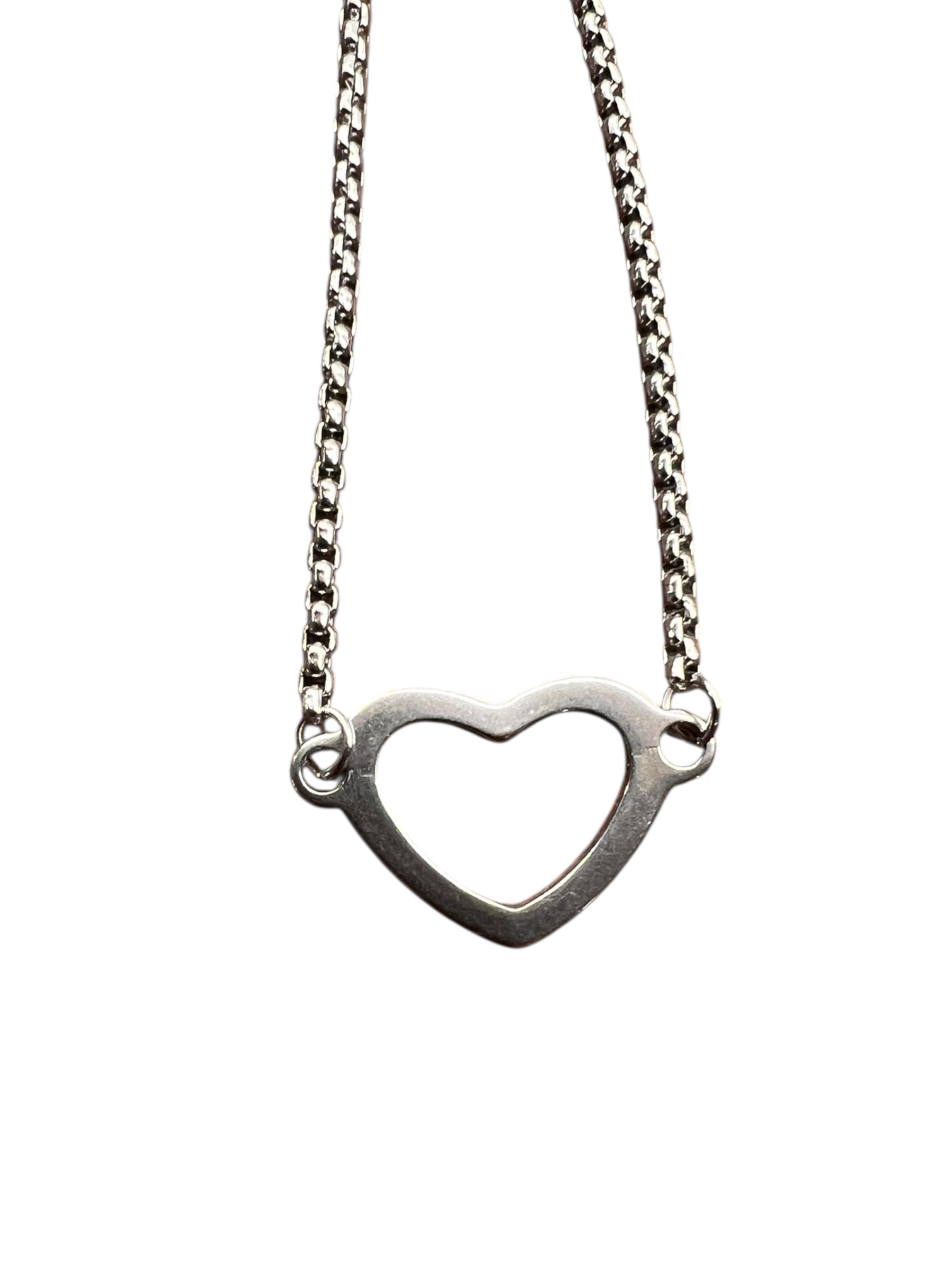 Heart Charm Bolo Bracelet