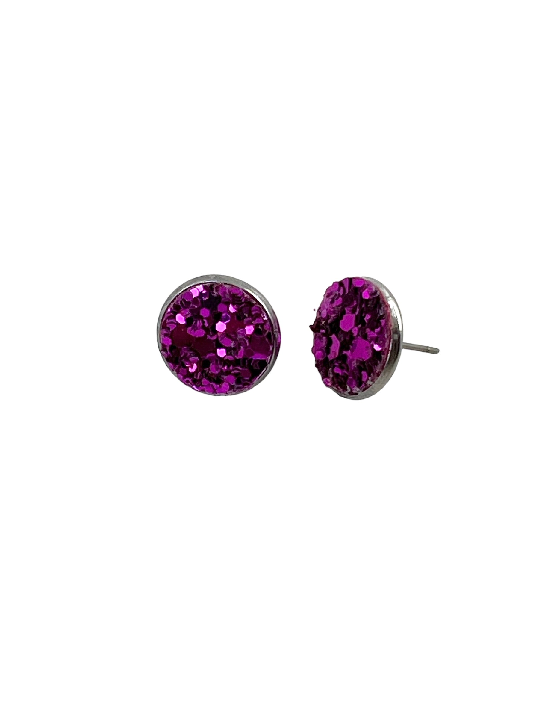 Sparkle Stud Earrings-Three Sizes!