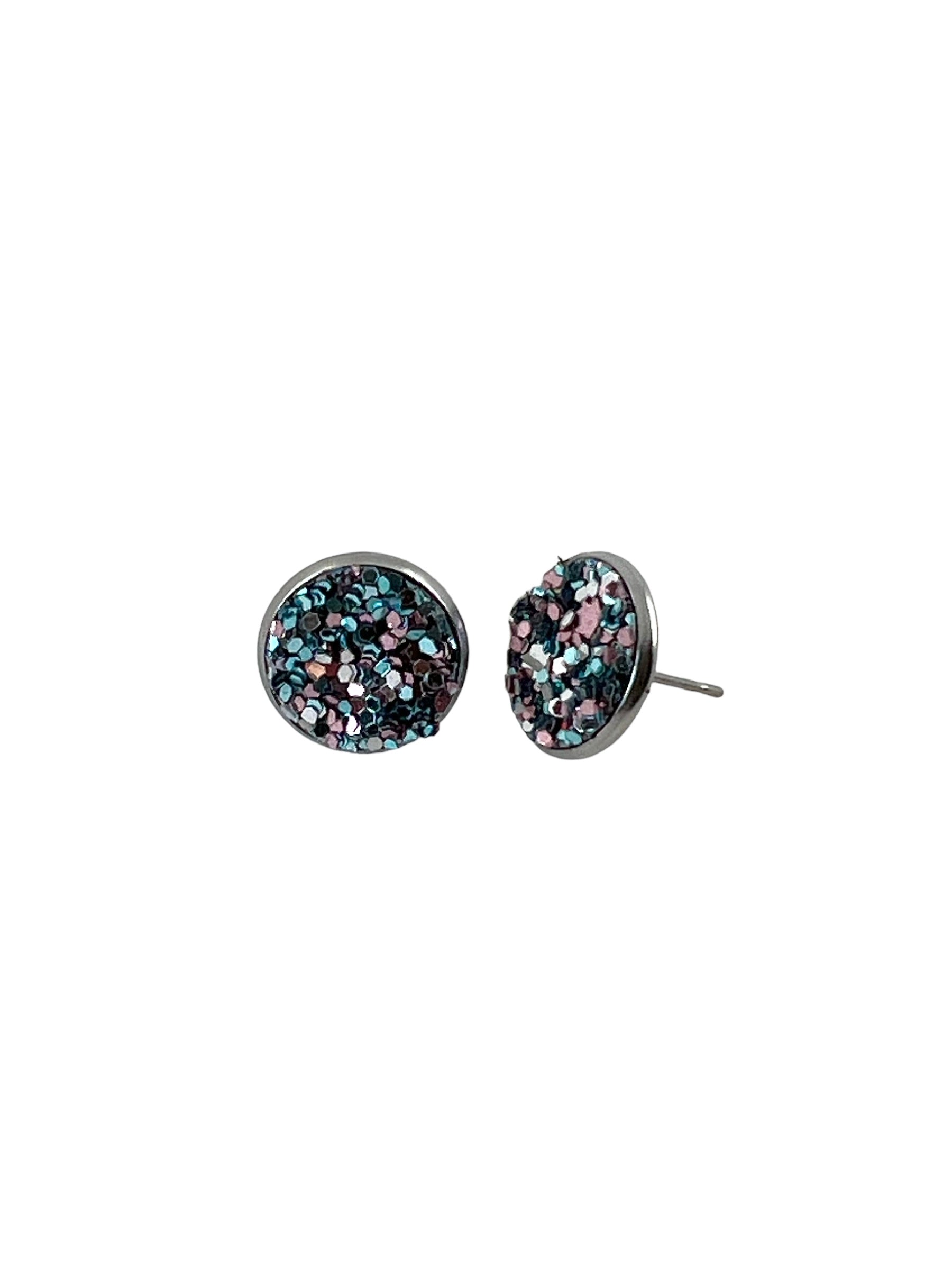 Sparkle Stud Earrings-Three Sizes!