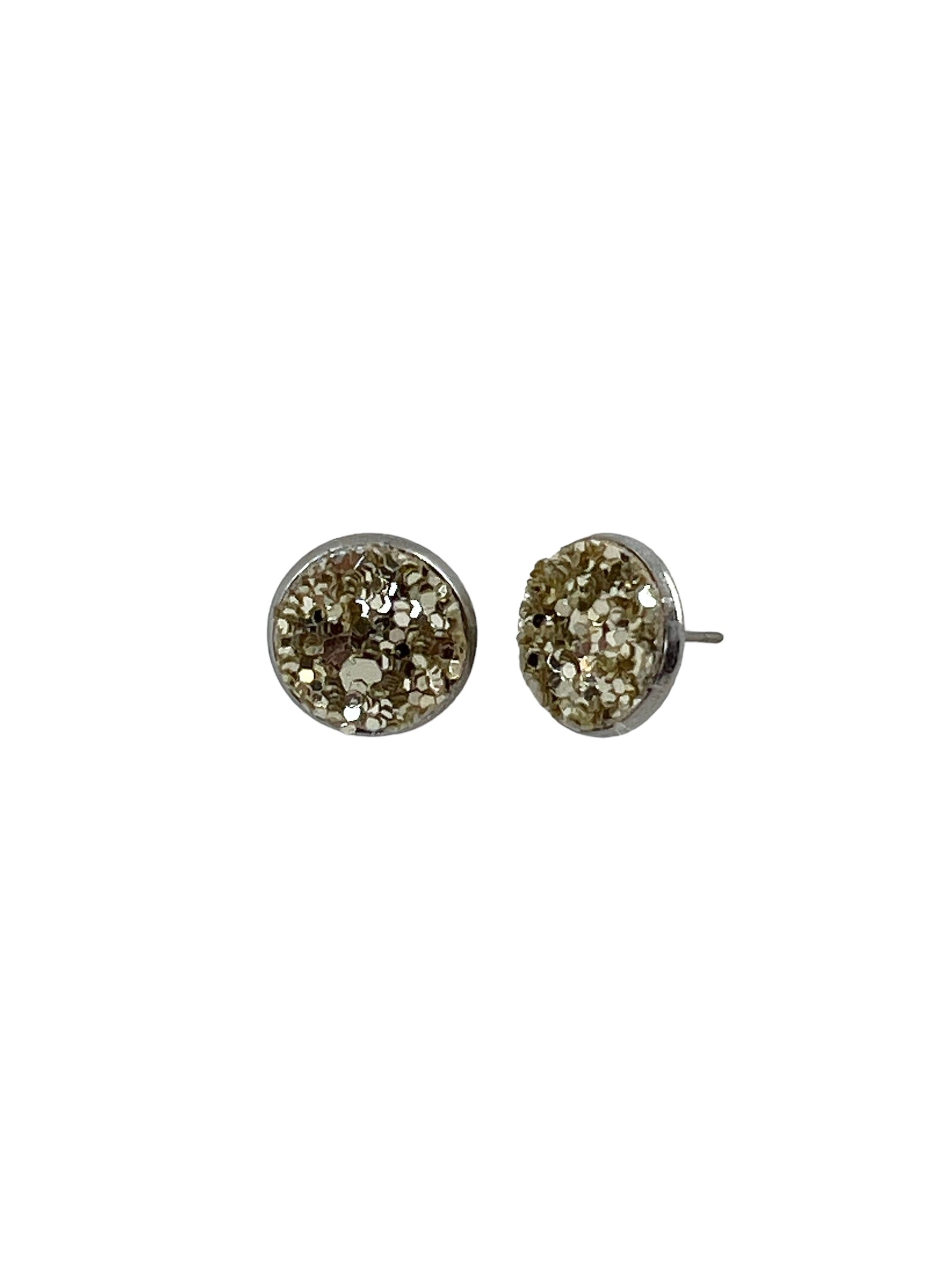 Sparkle Stud Earrings-Three Sizes!