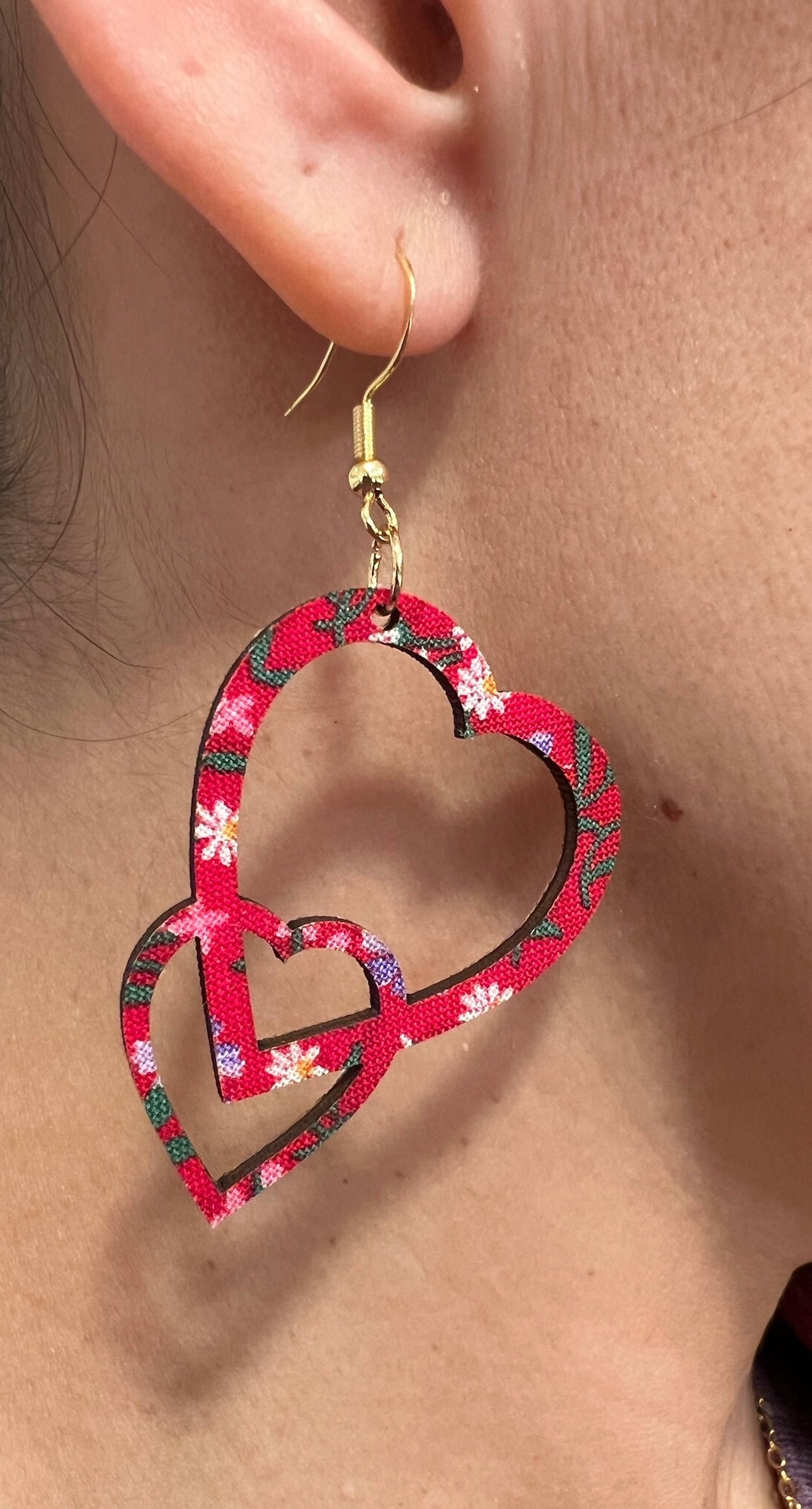 Hearts Together Galentine’s Earrings