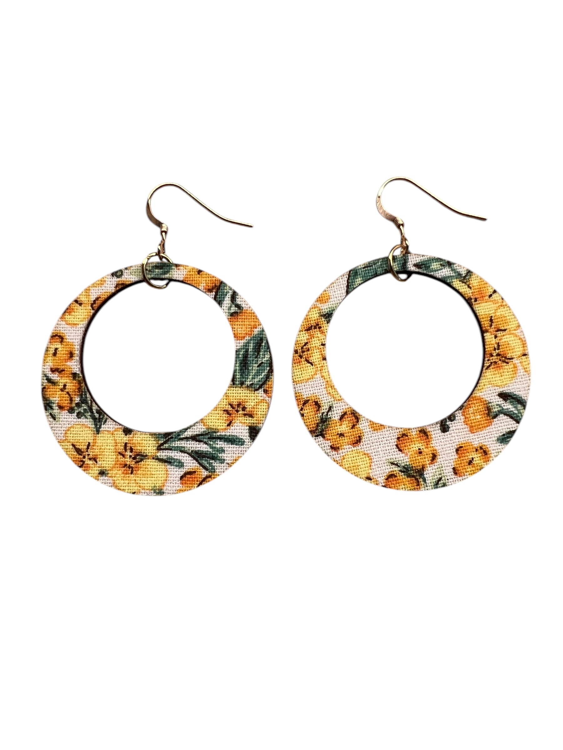 Sunshine Floral Hoop