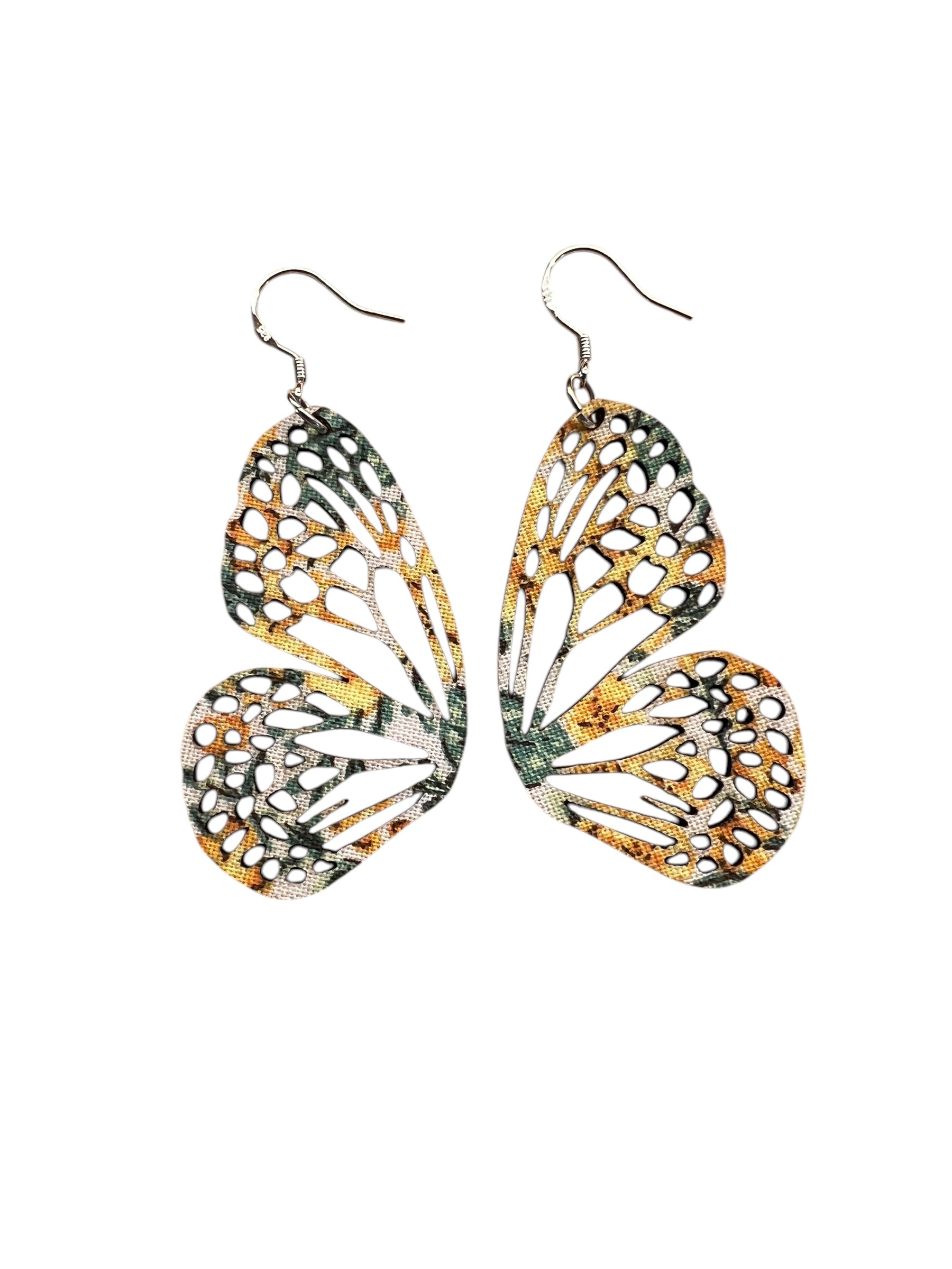 Solaria Bloom Butterfly Wing Earrings