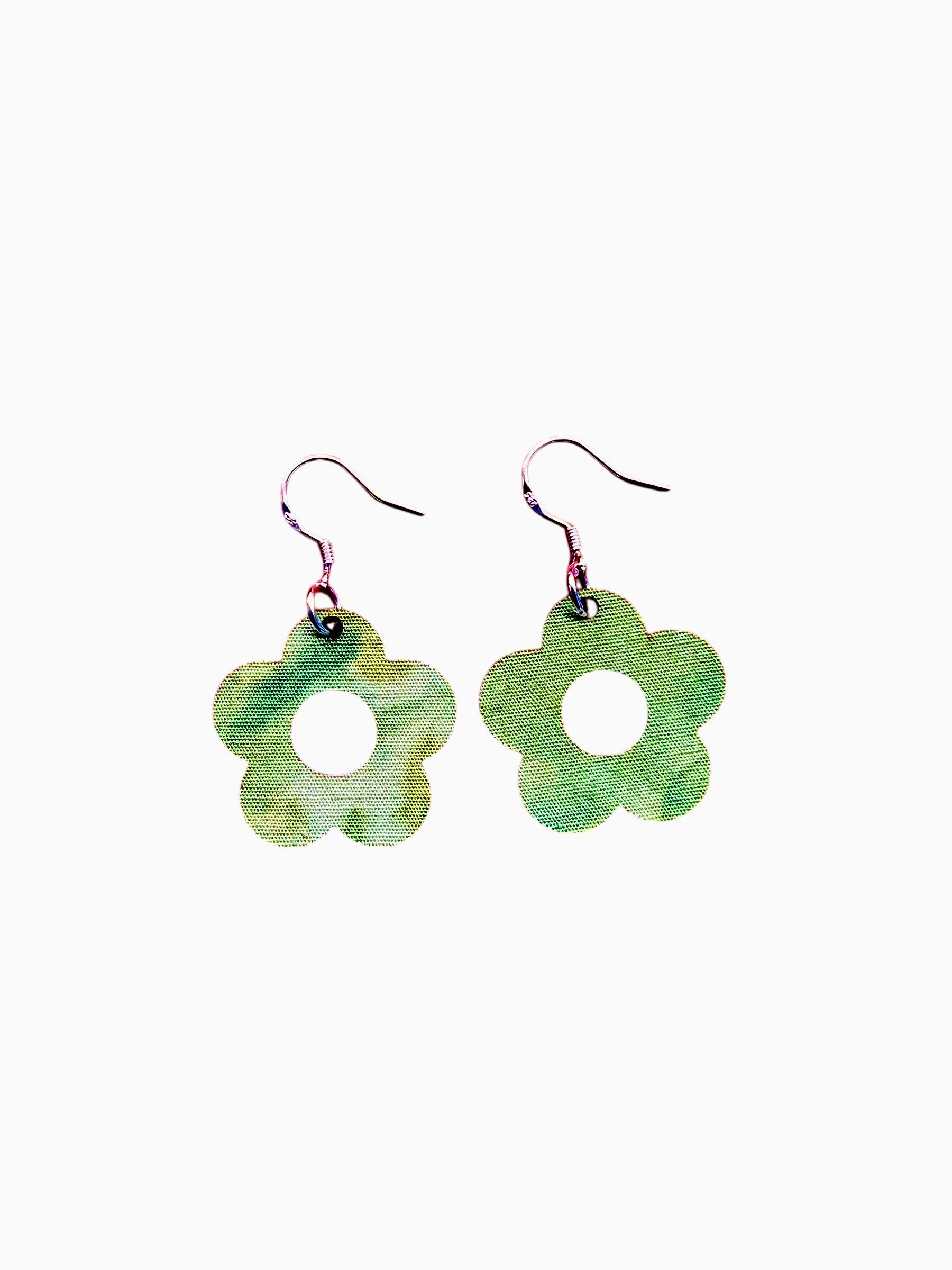 Green Batik Bloom