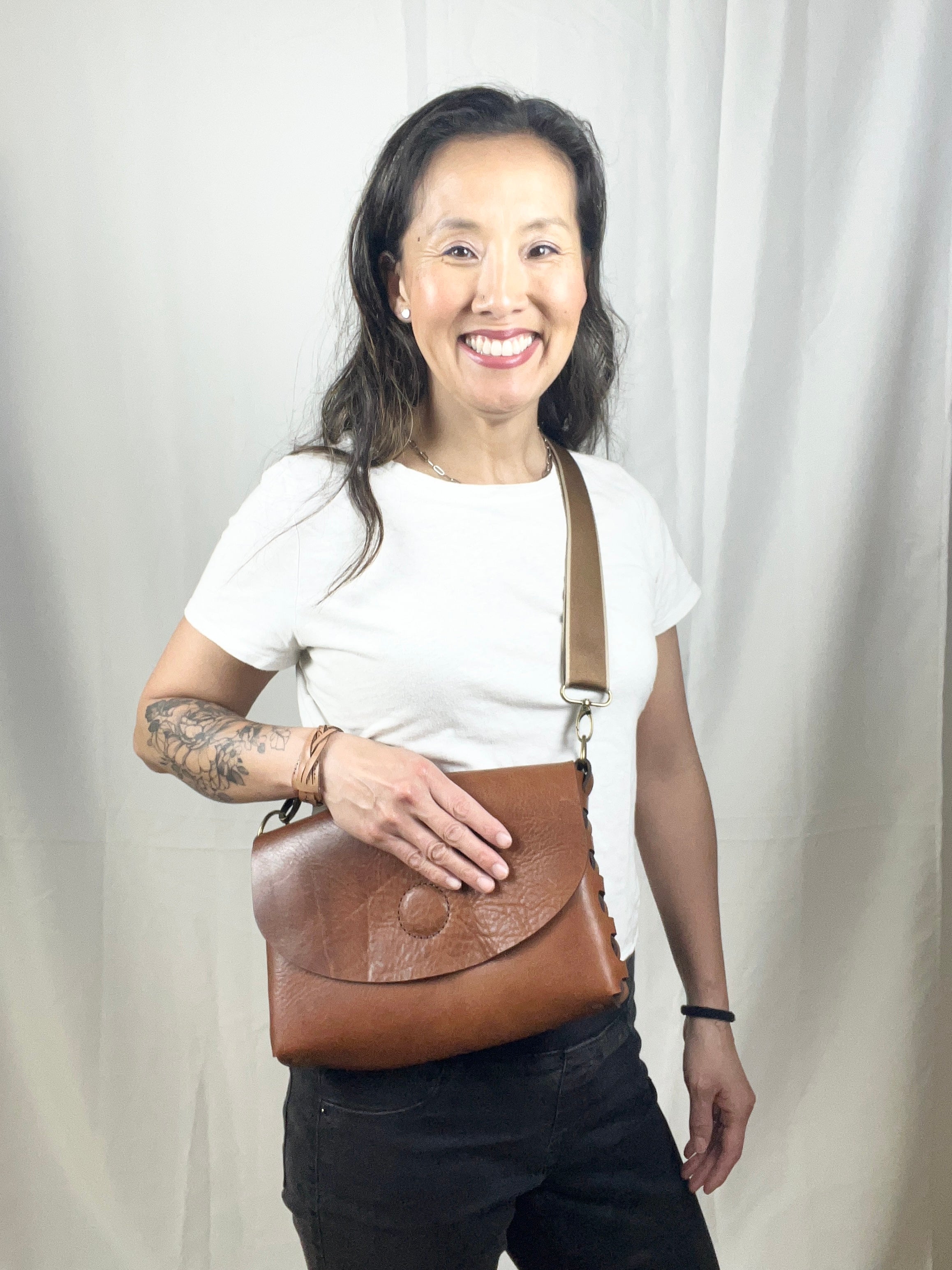 Leather Cross Body Bag