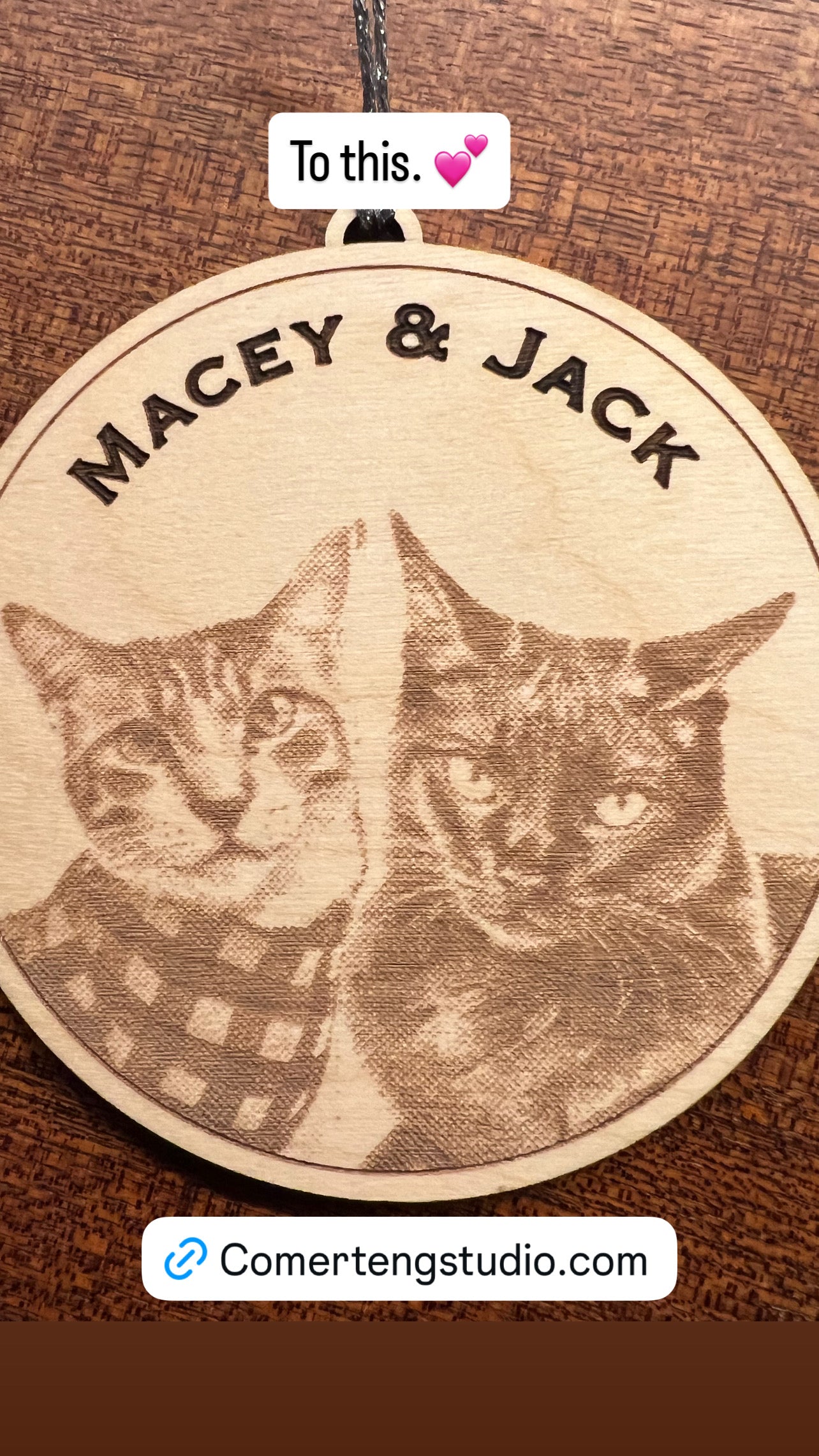 Personalized Pet Ornament