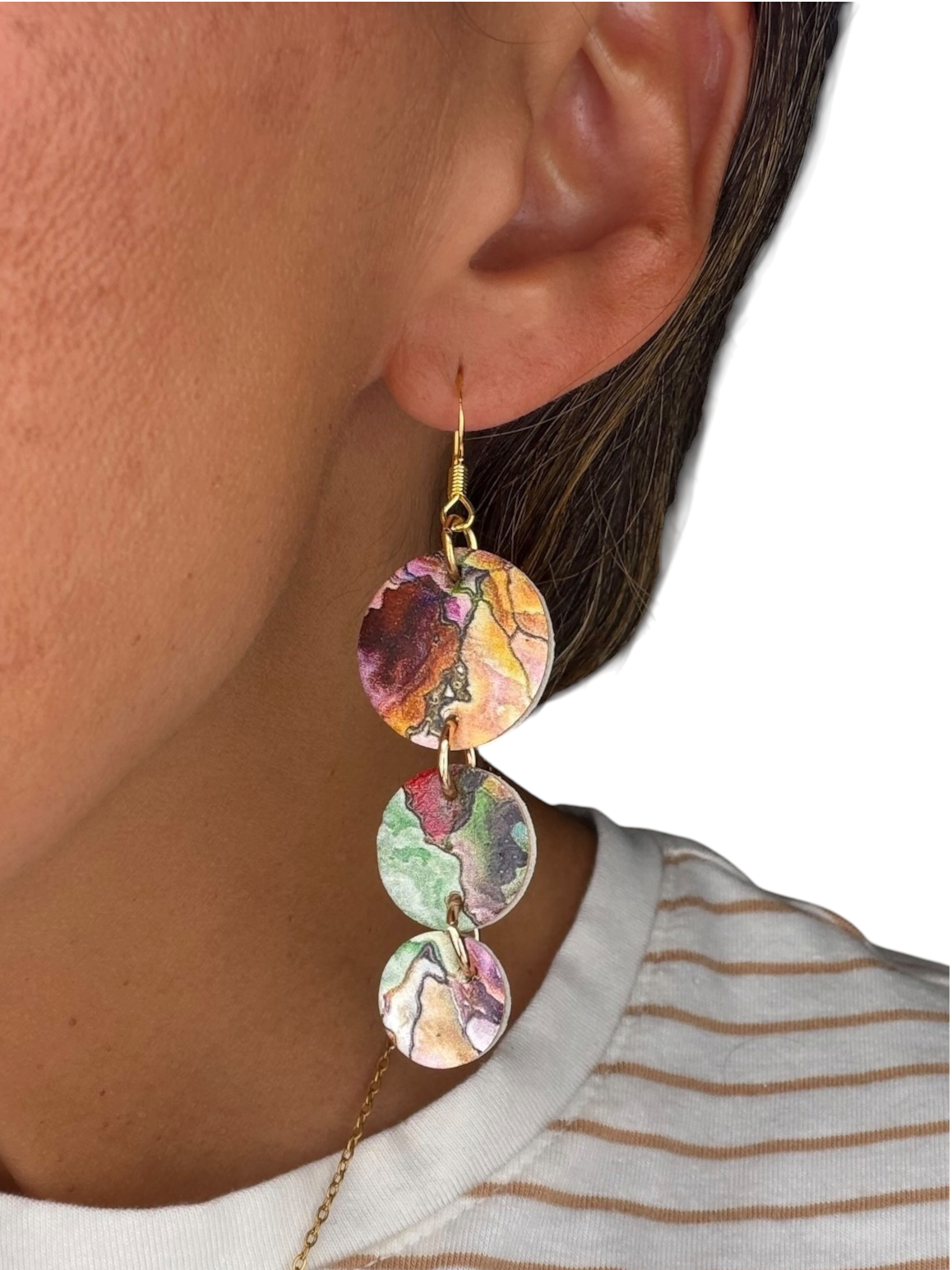 Geode Trio Earrings
