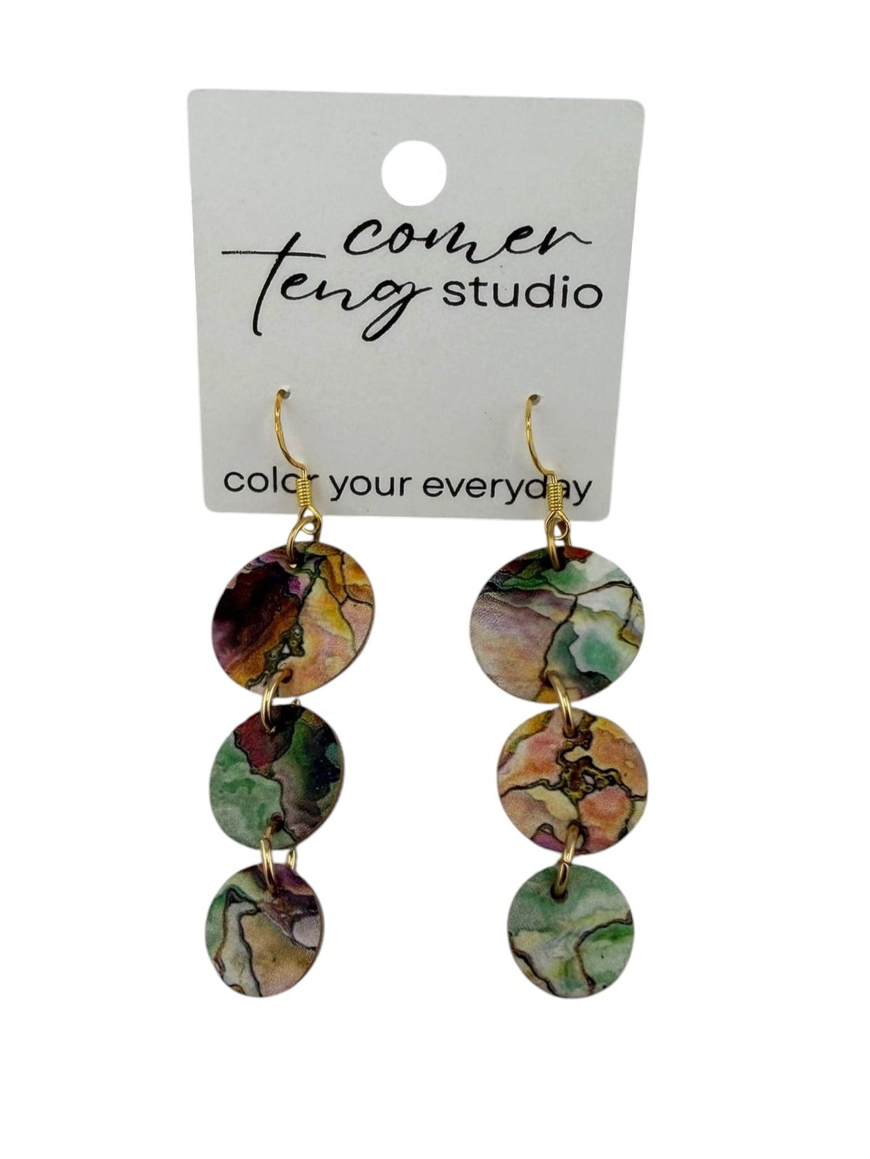 Geode Trio Earrings