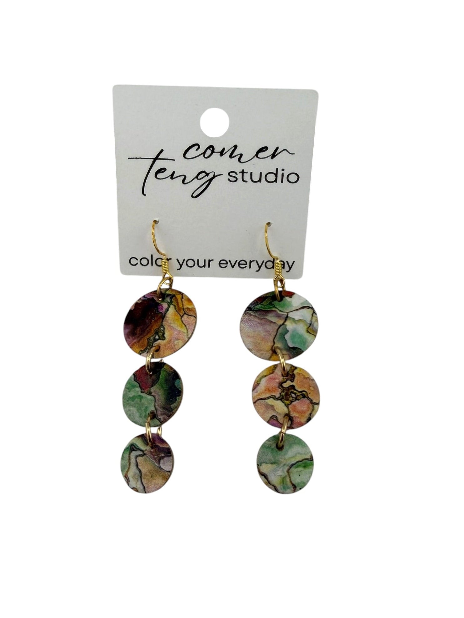 Geode Trio Earrings
