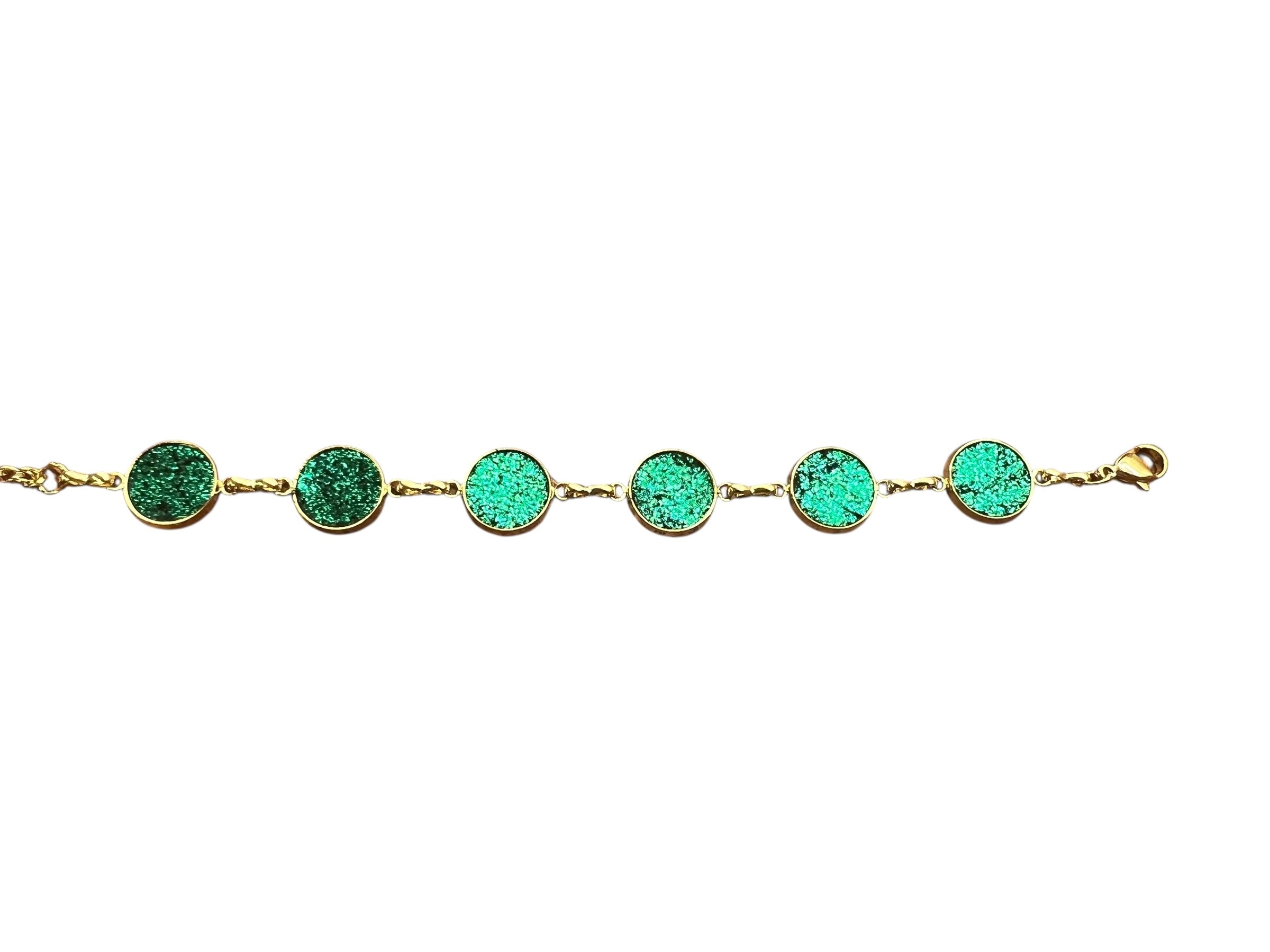 Green Shimmer Everlink Bracelet