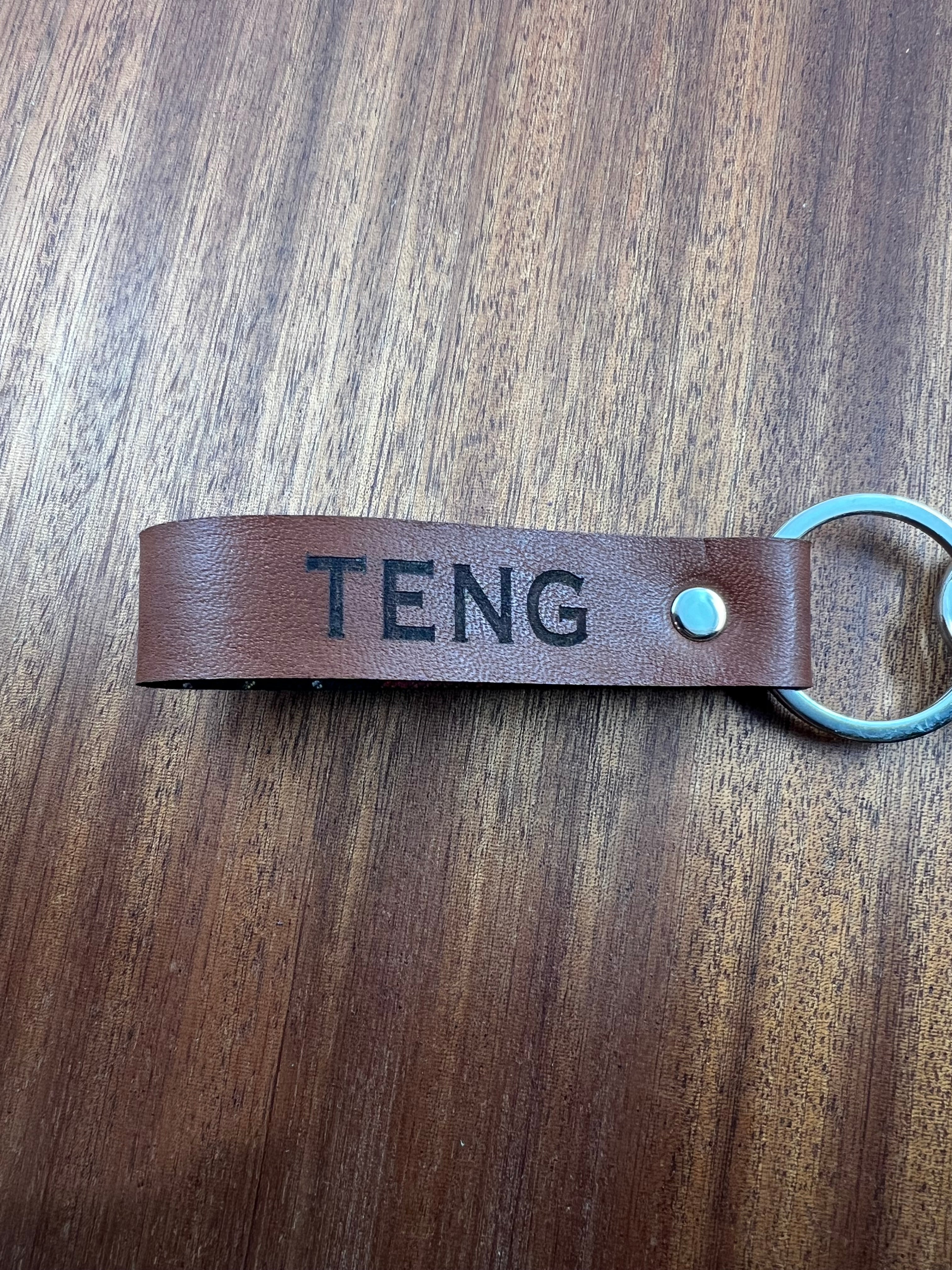 Personalized Upcycled Key Chain