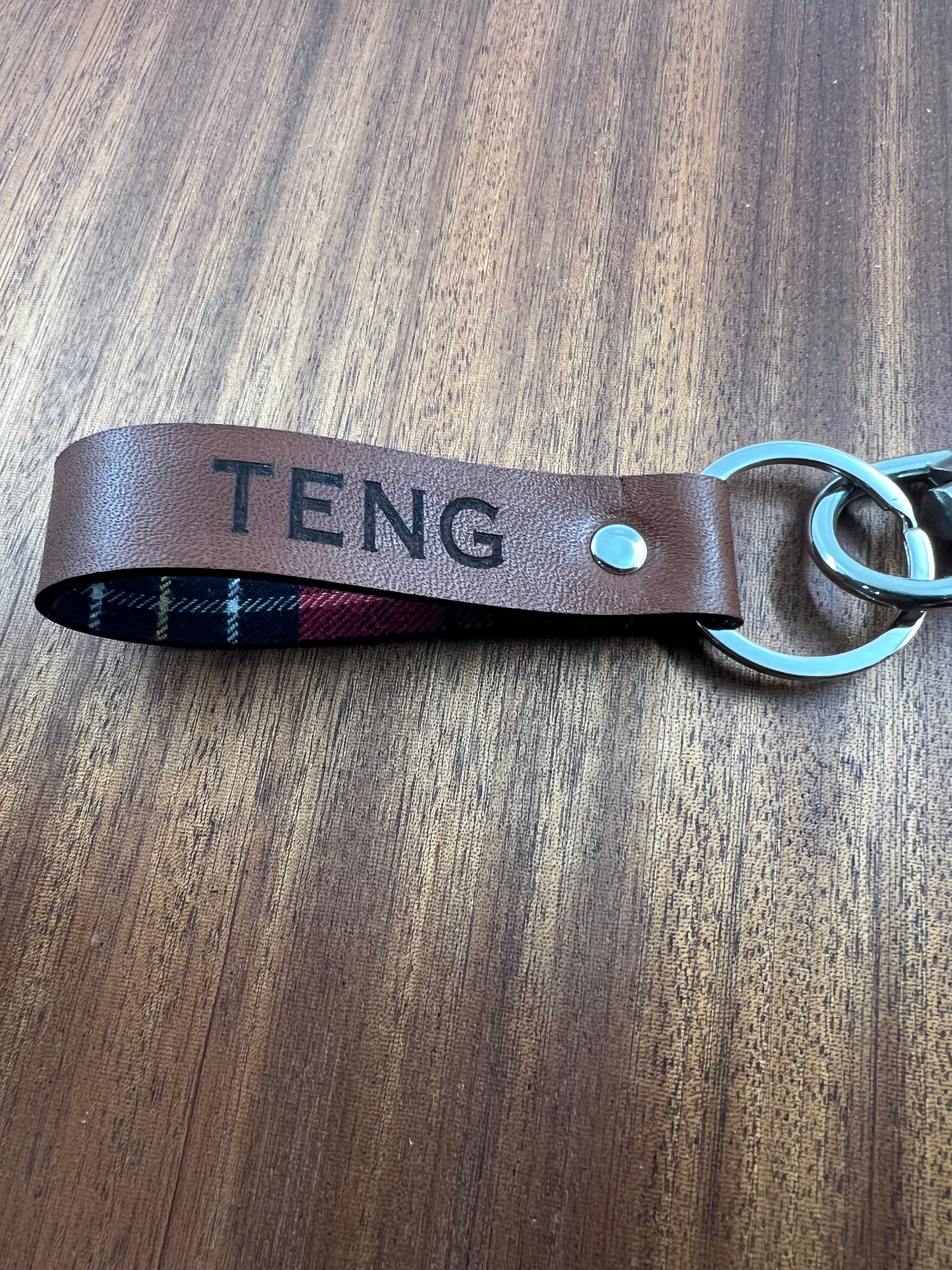 Personalized Upcycled Key Chain