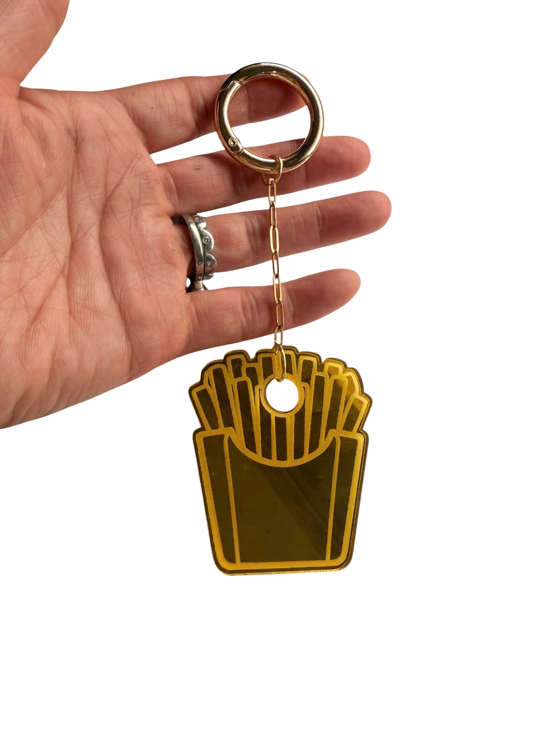 French Fries Bag Charm