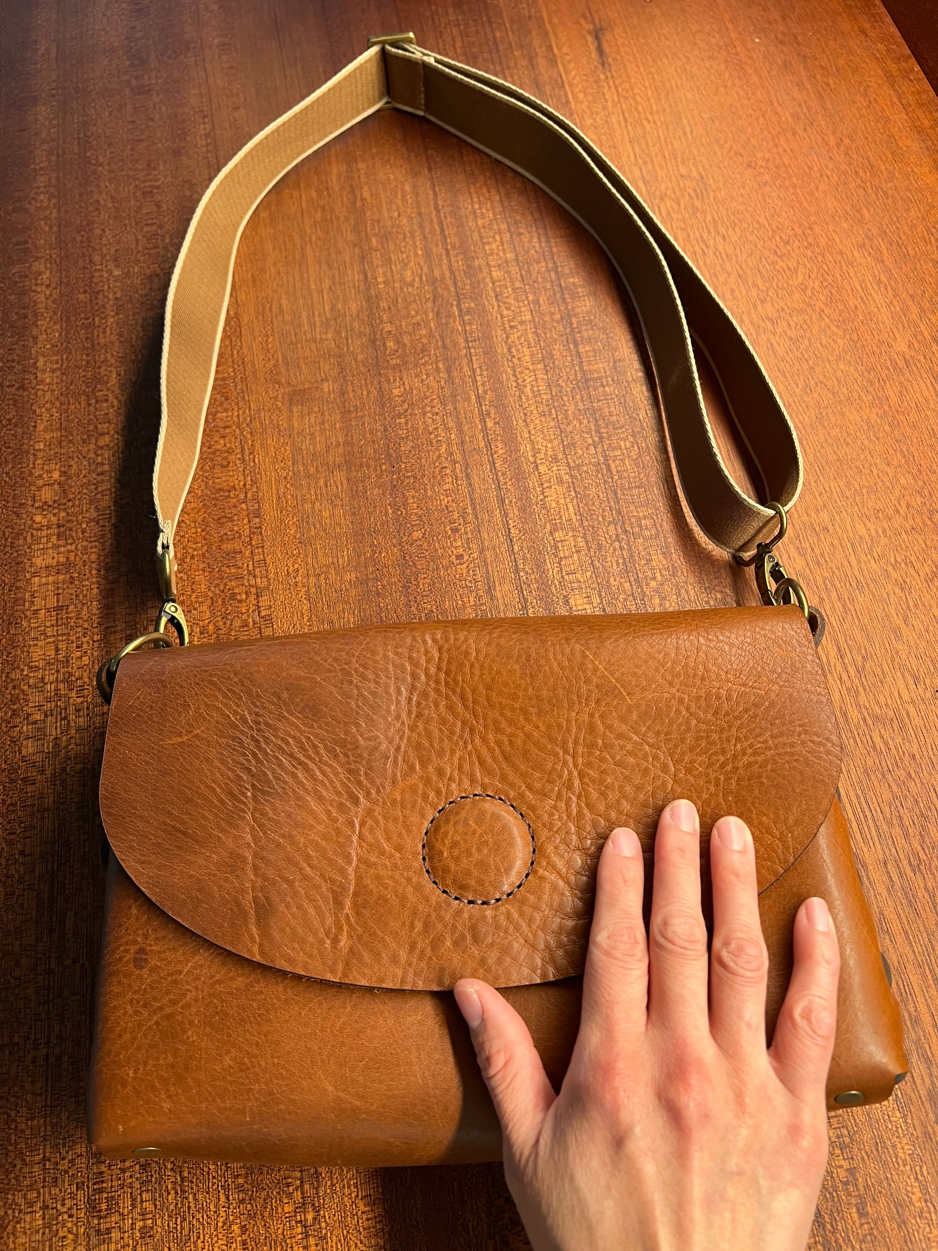 Leather Cross Body Bag