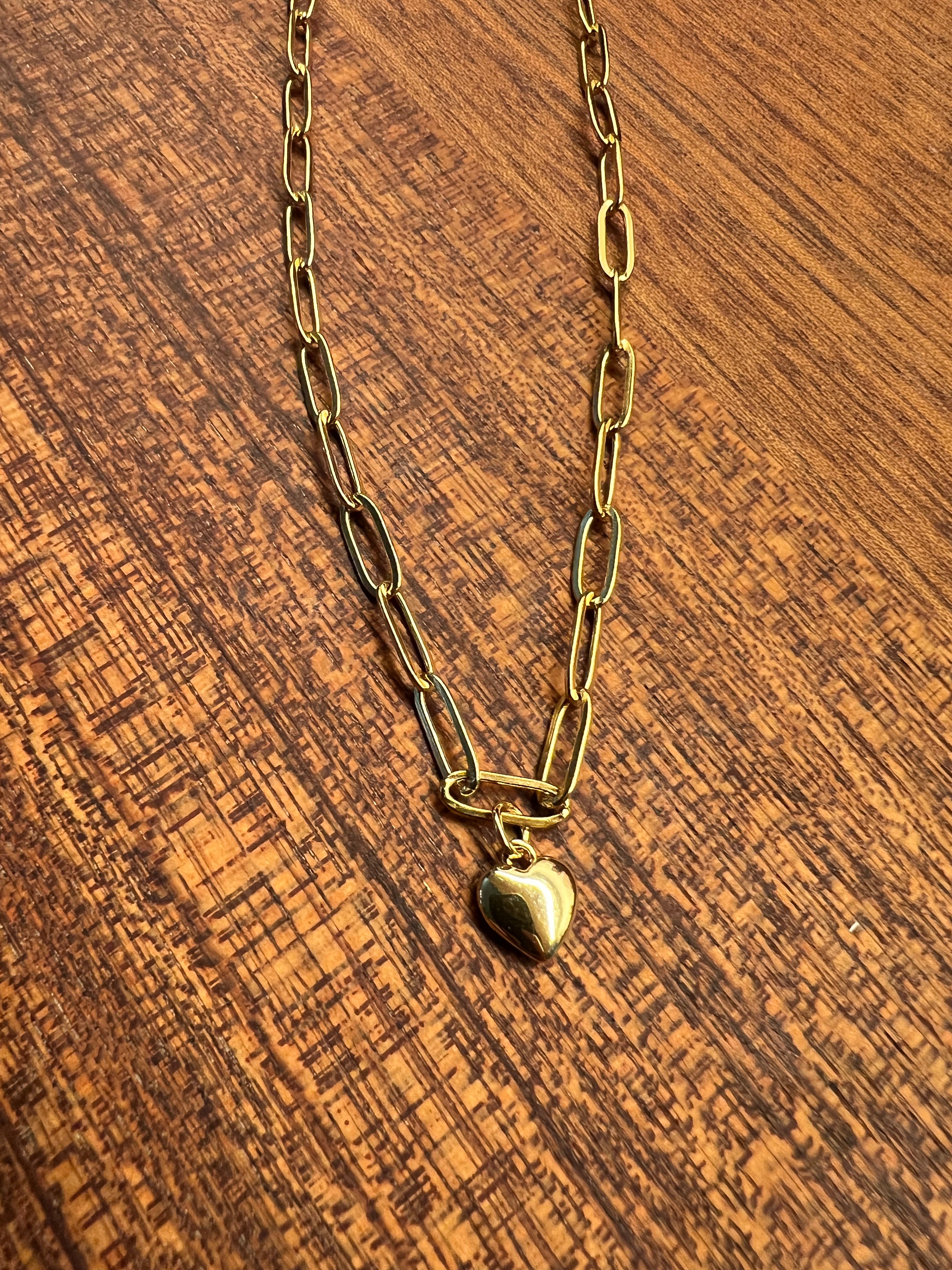 Gold Plated Charlotte Chain Necklace