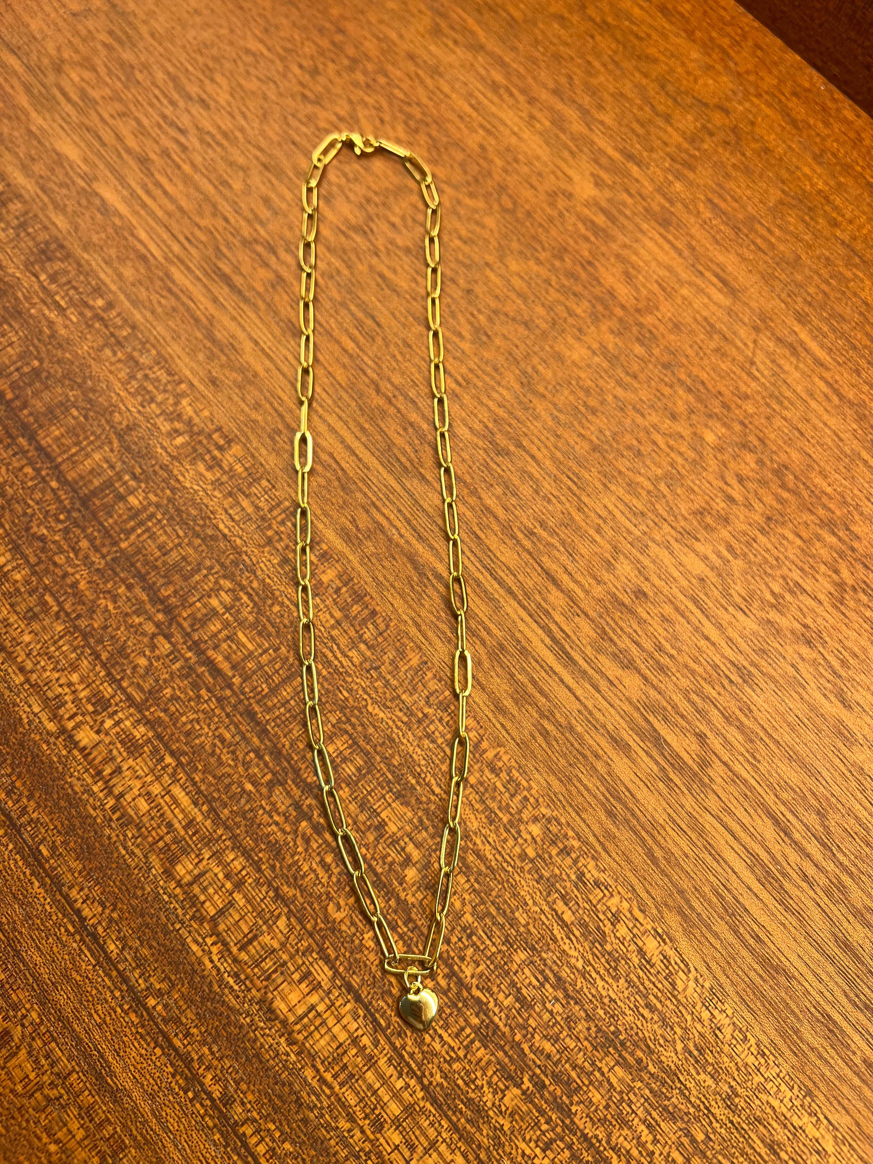 Gold Plated Charlotte Chain Necklace