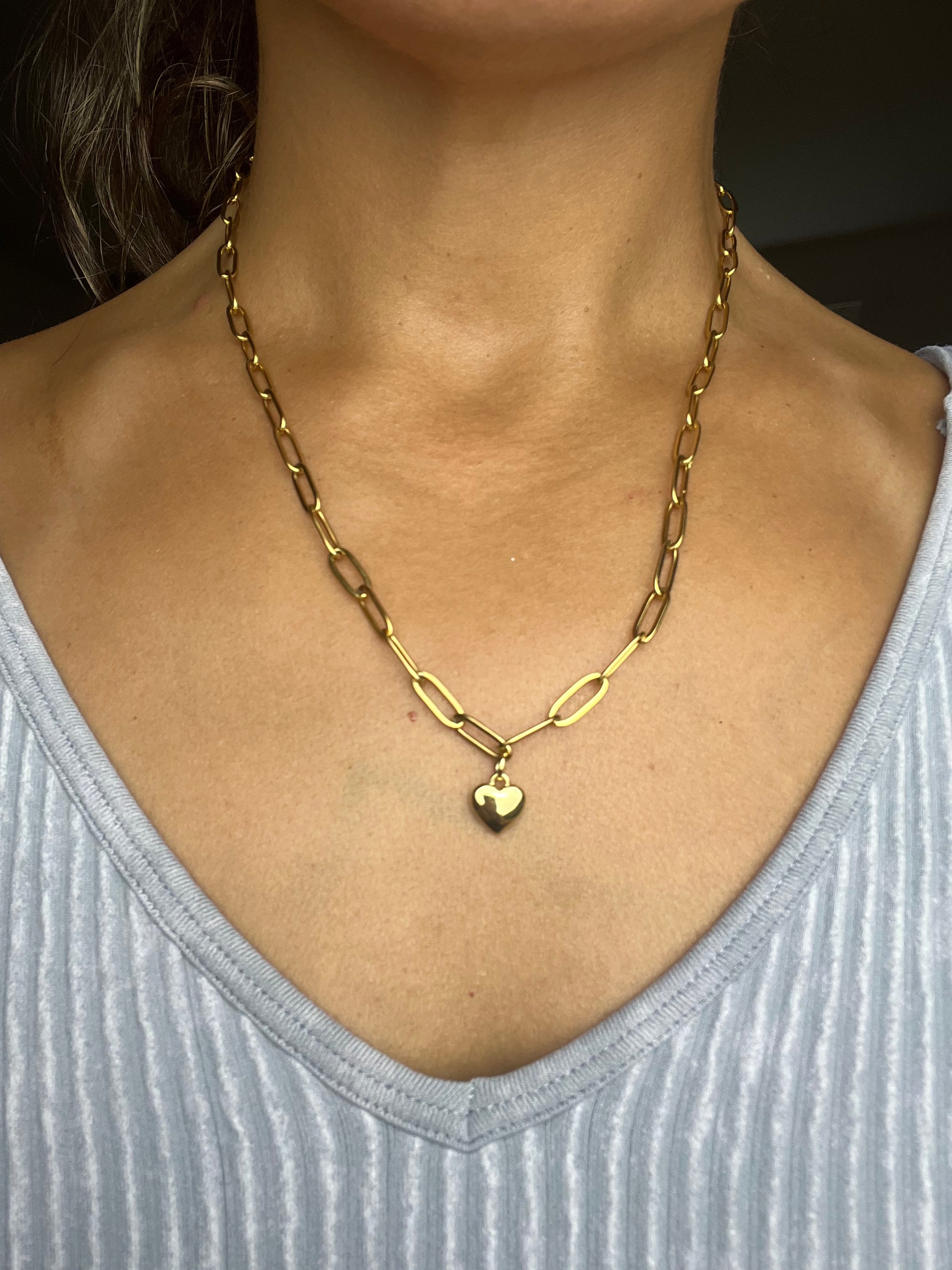 Gold Plated Charlotte Chain Necklace