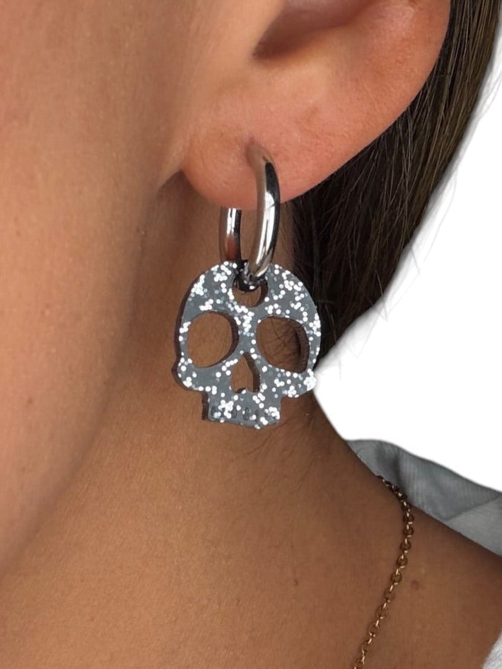 Fall + Halloween Charm Starter Set-One Pair of Hoops + Two Pairs of Charms