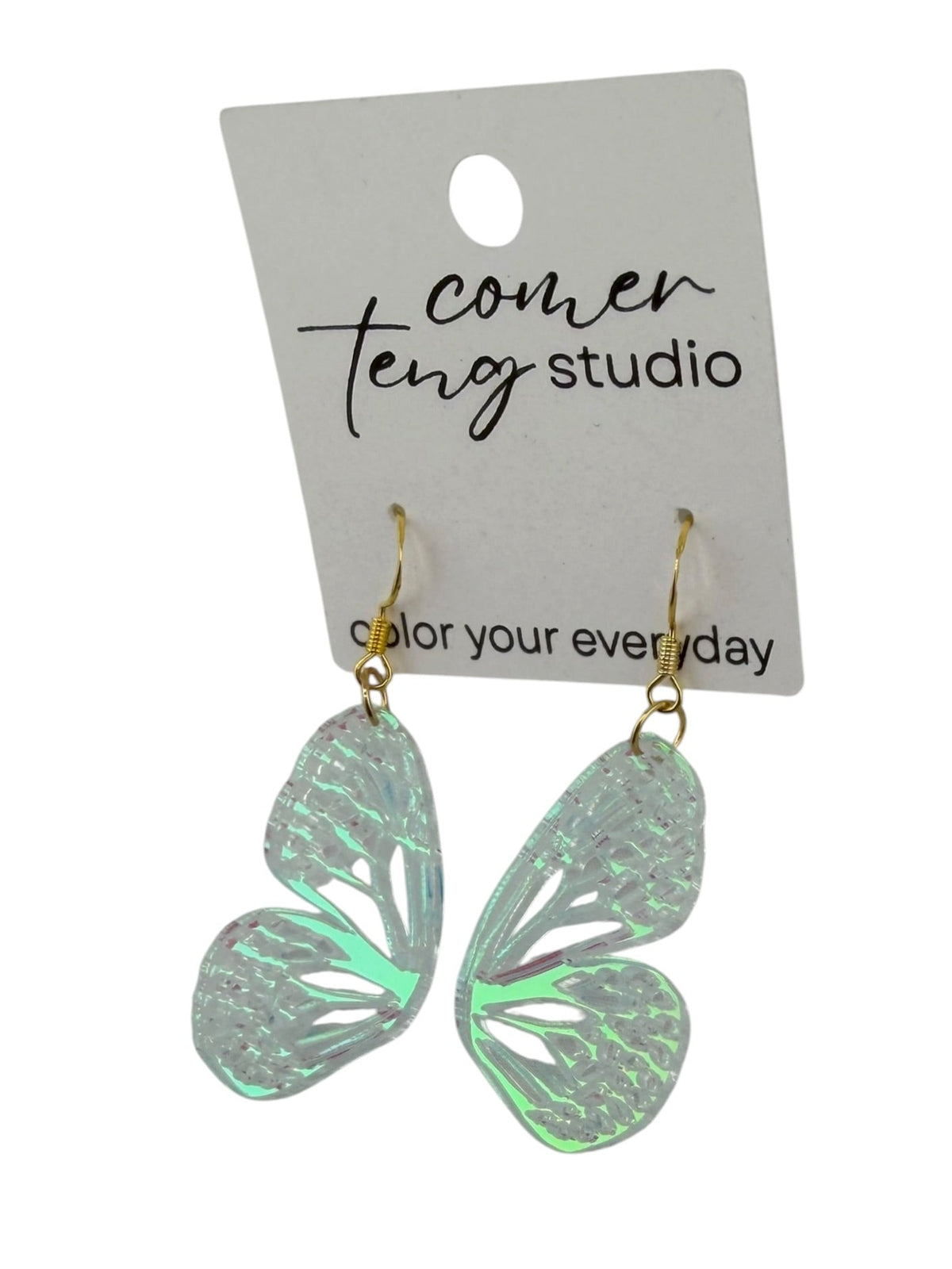 Iridescent Wing Earrings — Choose Your Wings