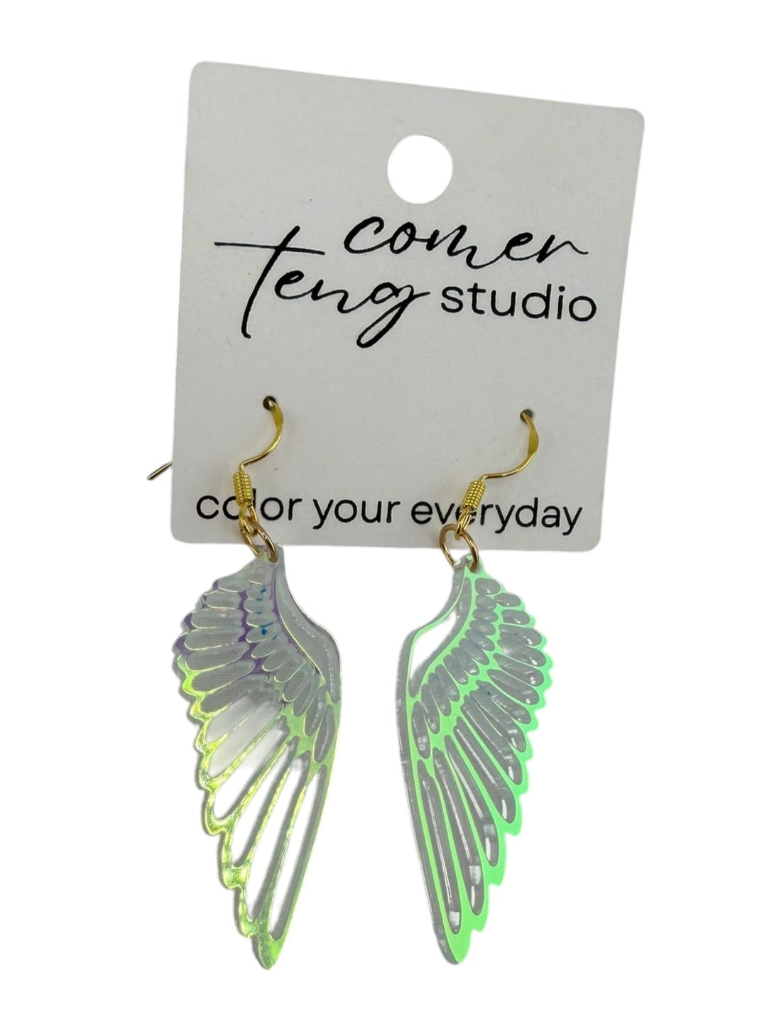 Iridescent Wing Earrings — Choose Your Wings