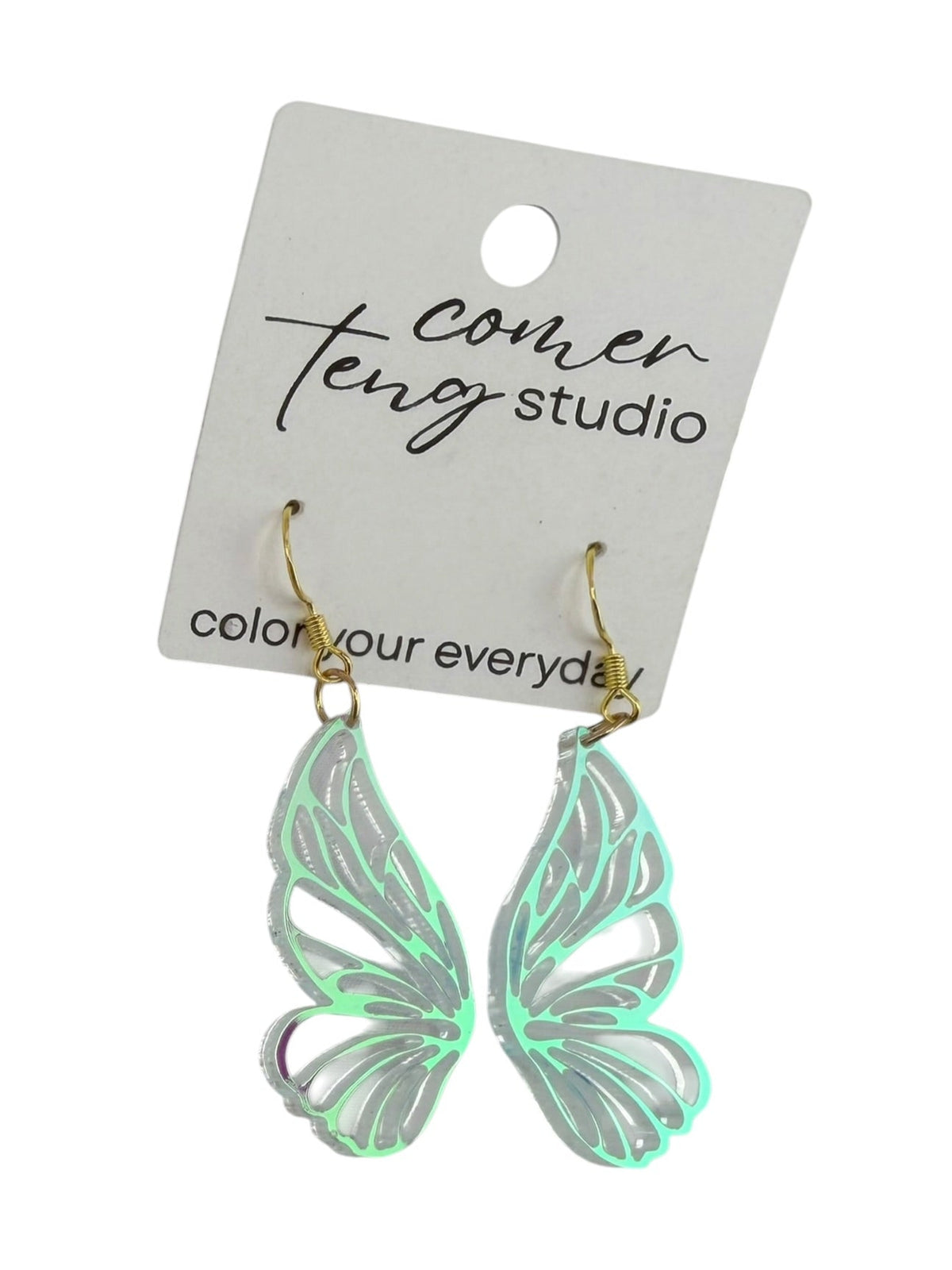 Iridescent Wing Earrings — Choose Your Wings
