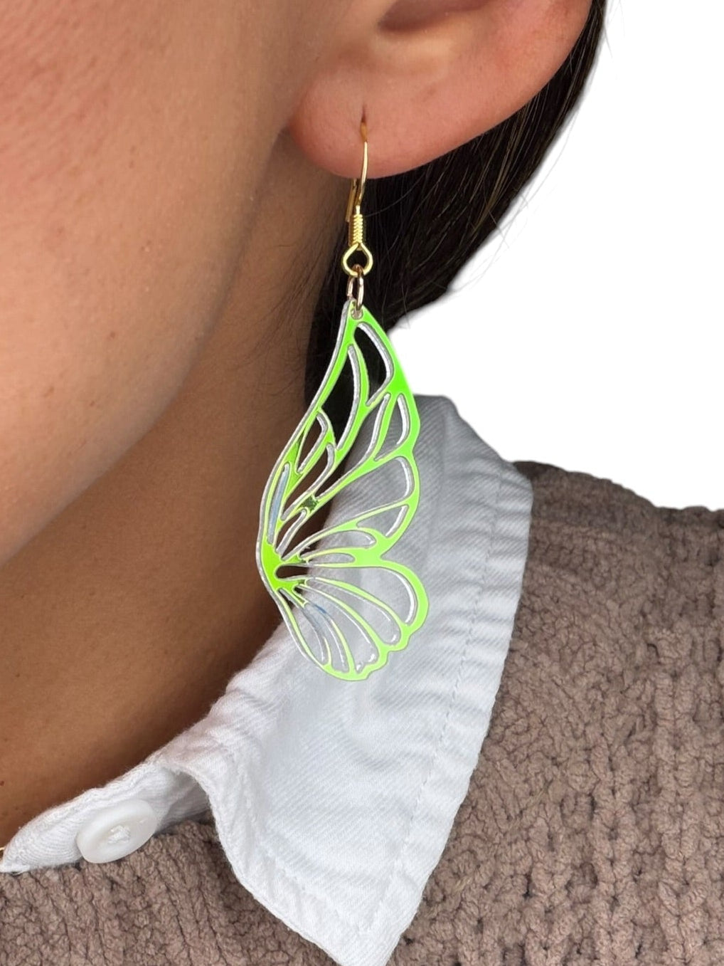 Iridescent Wing Earrings — Choose Your Wings