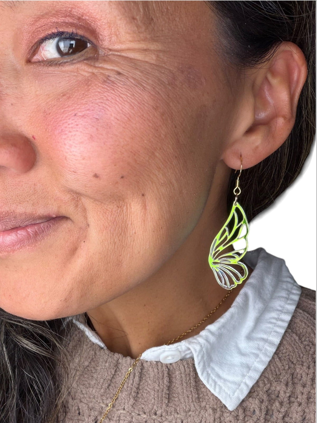Iridescent Wing Earrings — Choose Your Wings