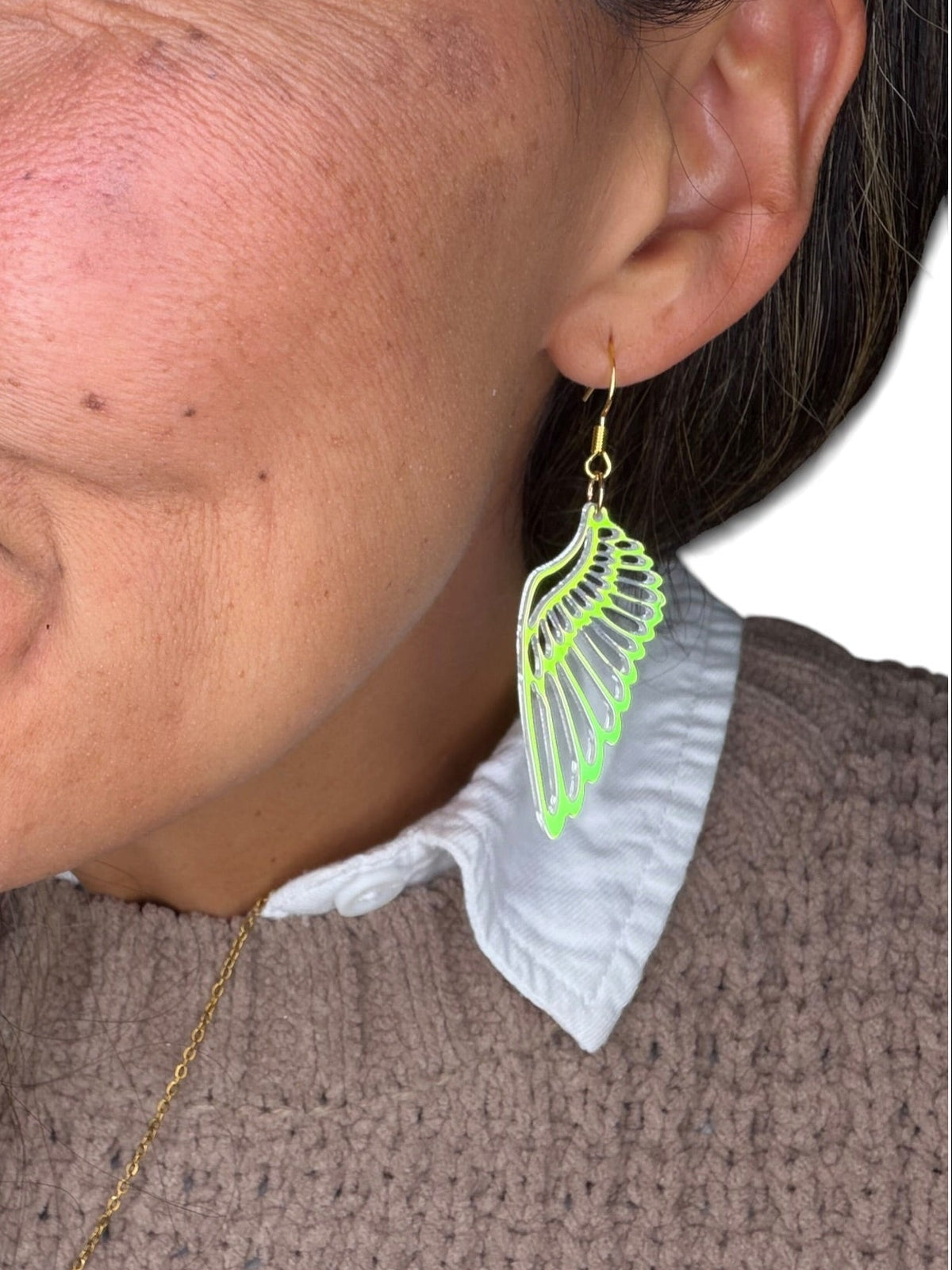 Iridescent Wing Earrings — Choose Your Wings