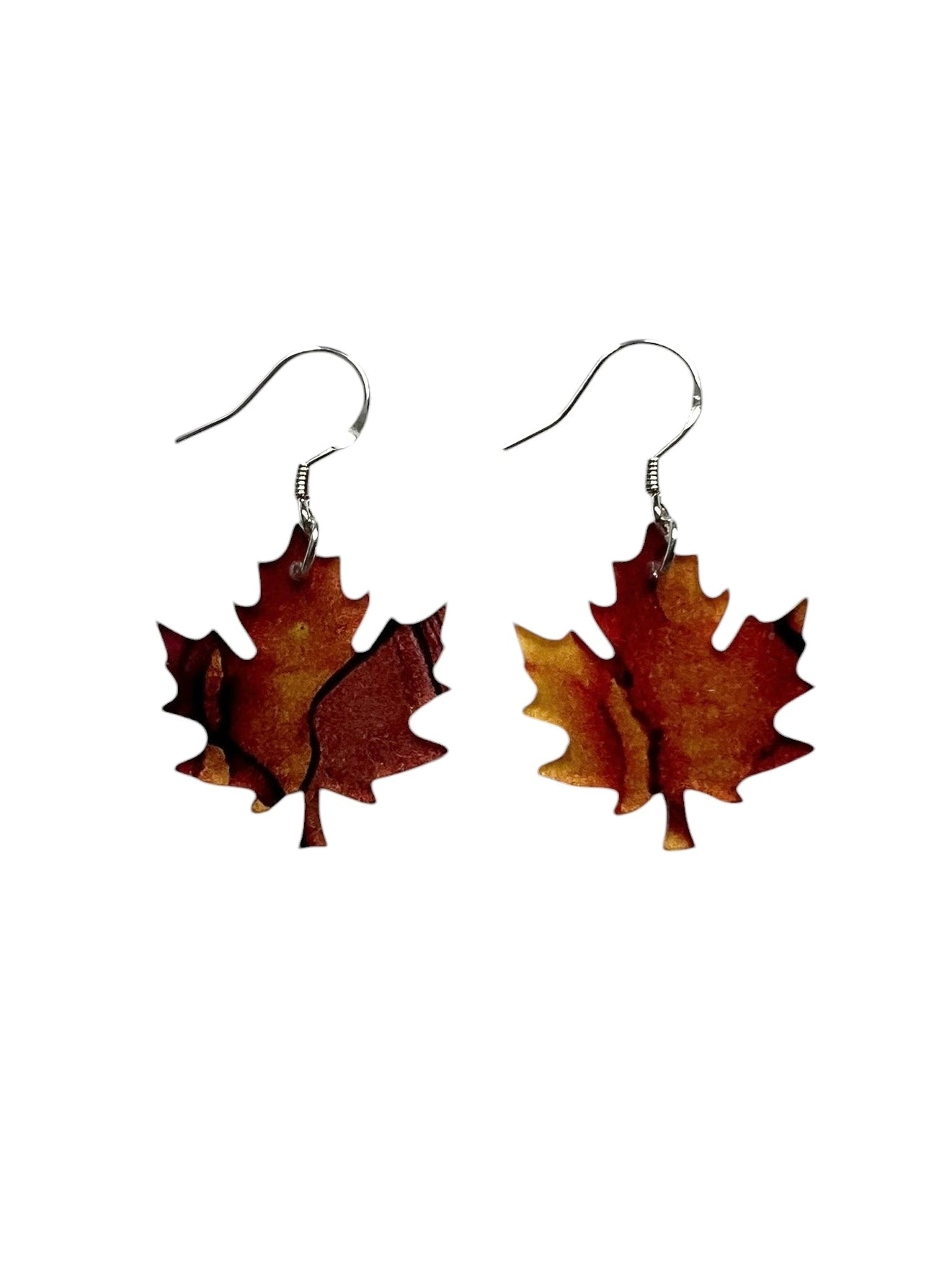 Autumn Maple Dangle Earrings
