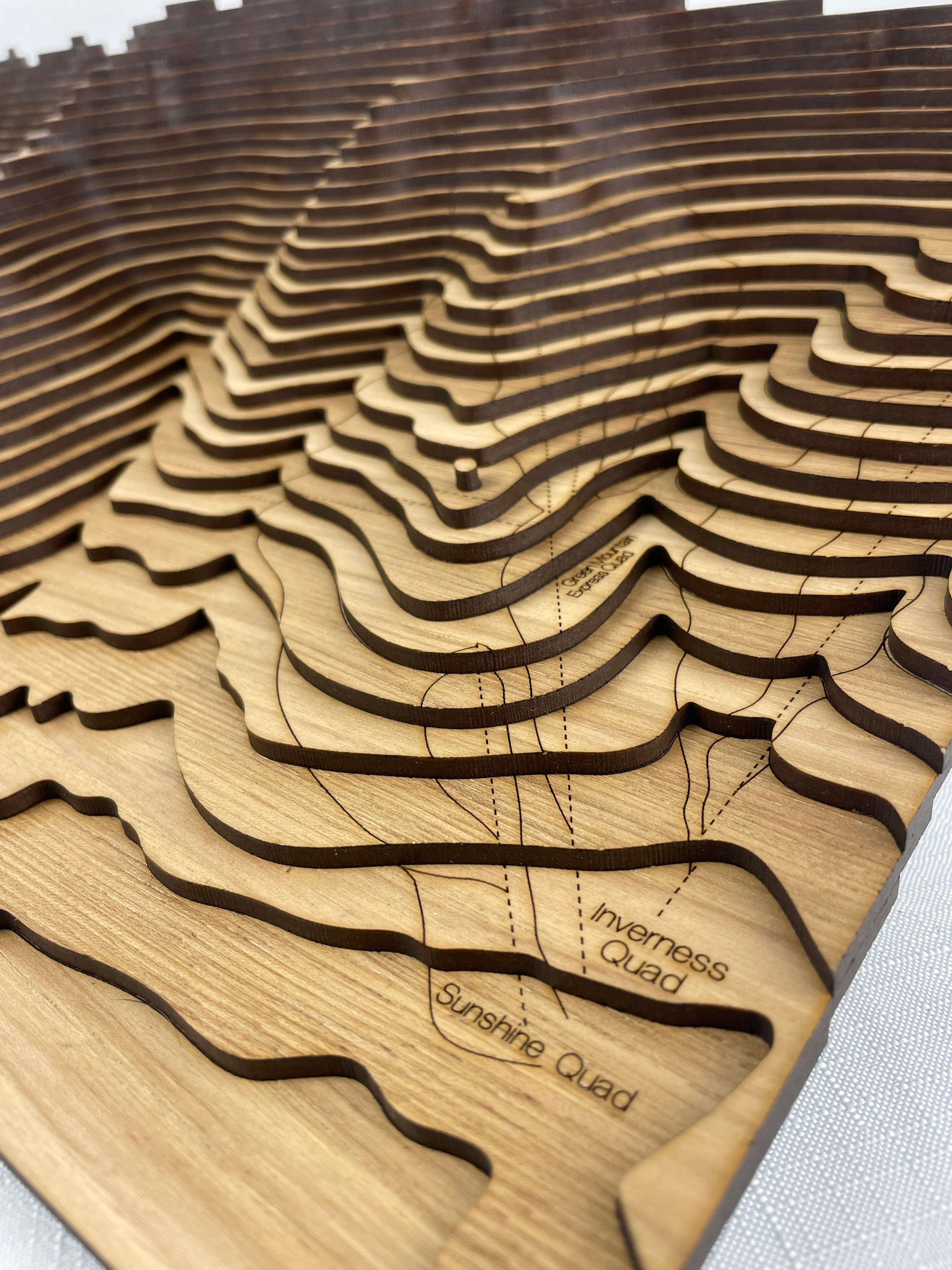 Custom Topographic Map