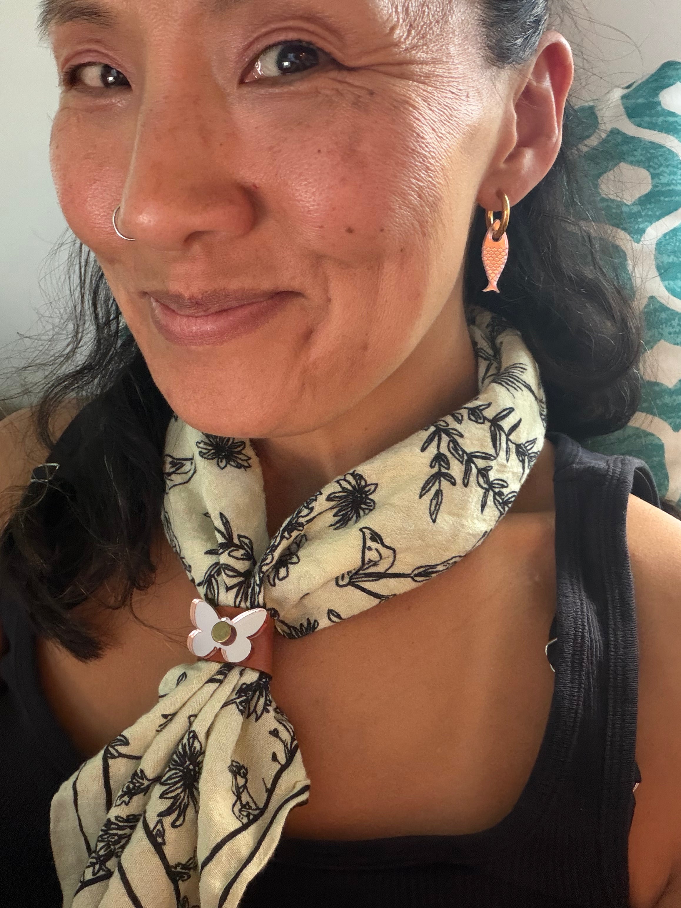 Butterfly Scarf Cuff