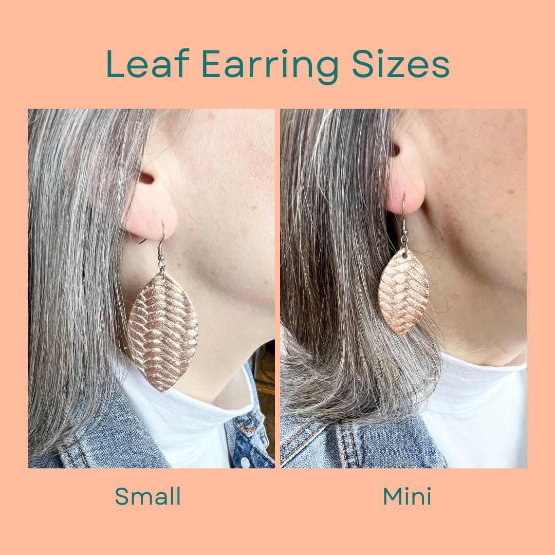 Daisy Leaf Earrings