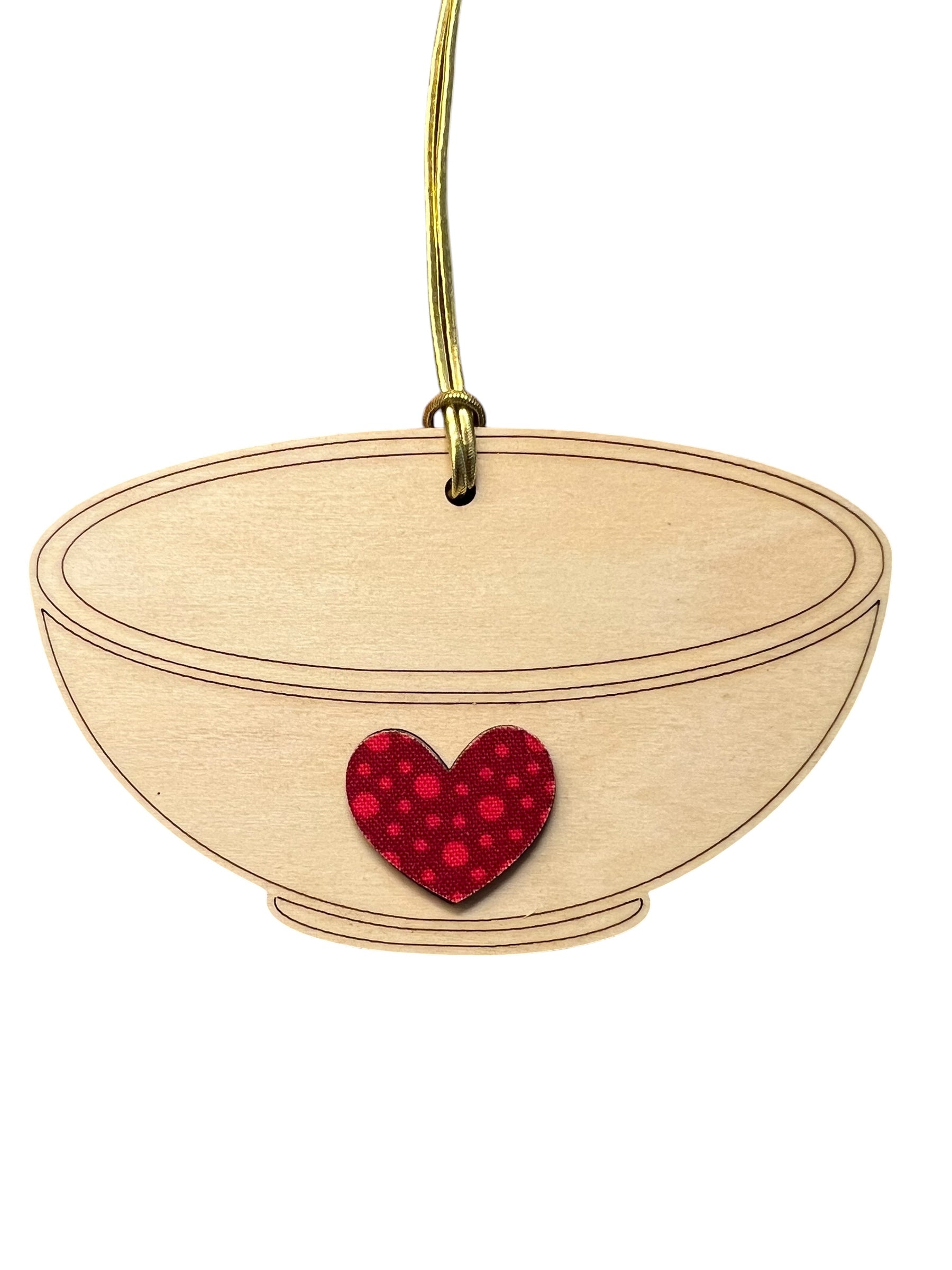 Giving Bowl Ornament & Keychain – Supporting Local Food Banks