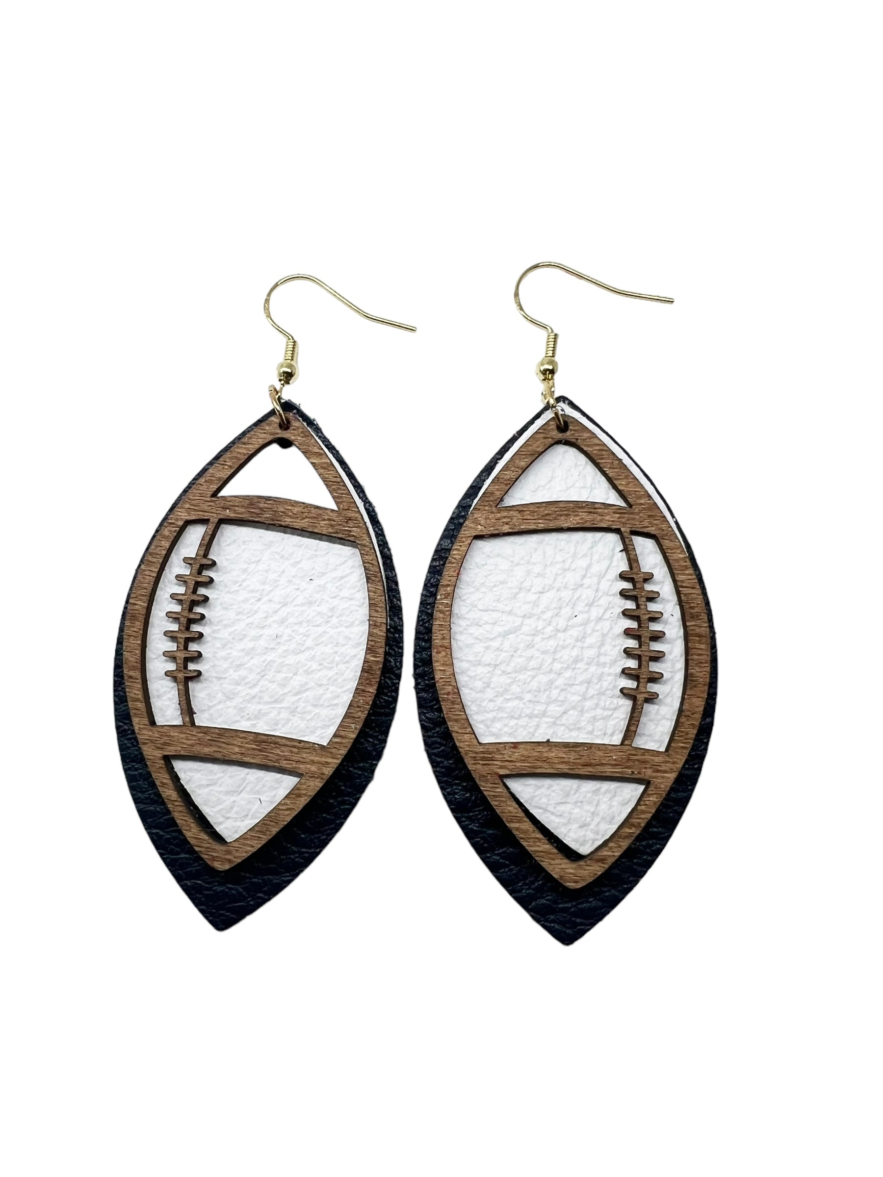 Football Earrings