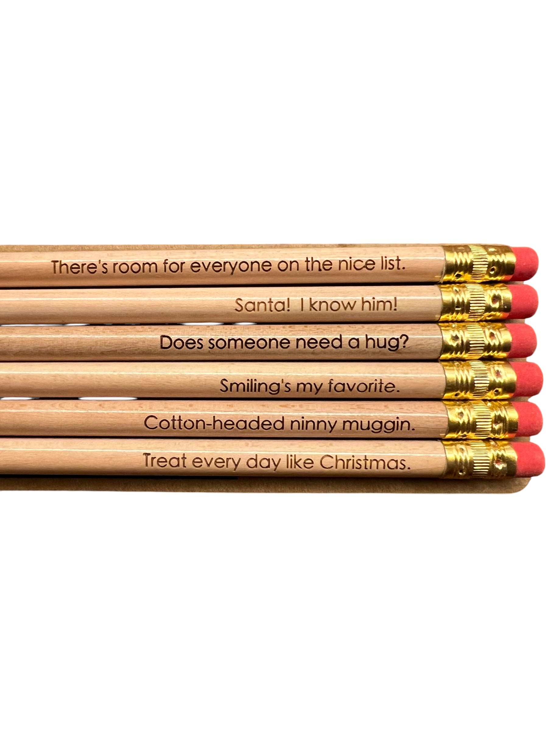 ELF Movie Quote Pencils